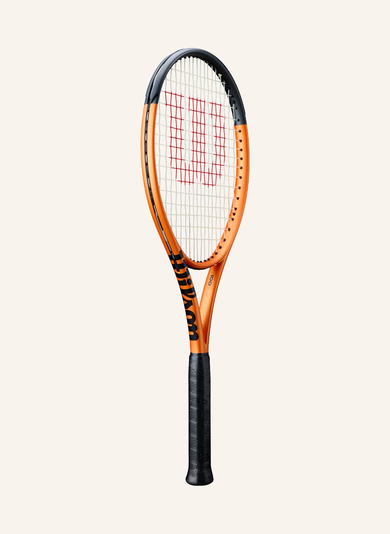 Wilson Tennisschläger BURN 100S V6.0 RKT: ORANGE
