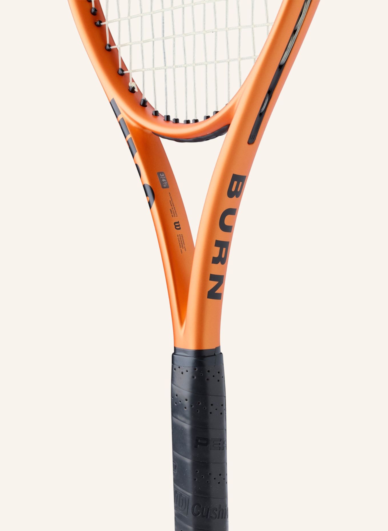 Wilson Tennisschläger BURN 100S V6.0 RKT: ORANGE