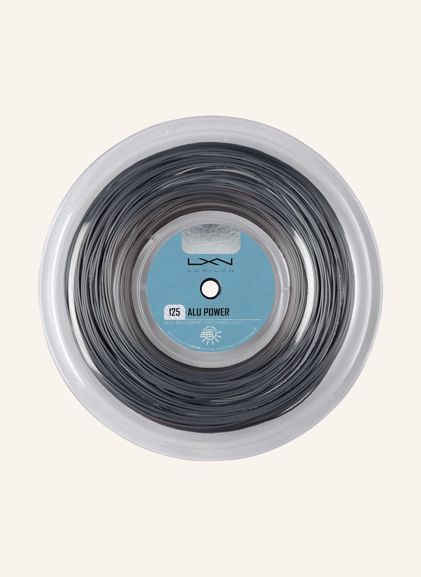 Wilson Tennissaite BB ALU POWER 125 STRING SILVER: SILBER