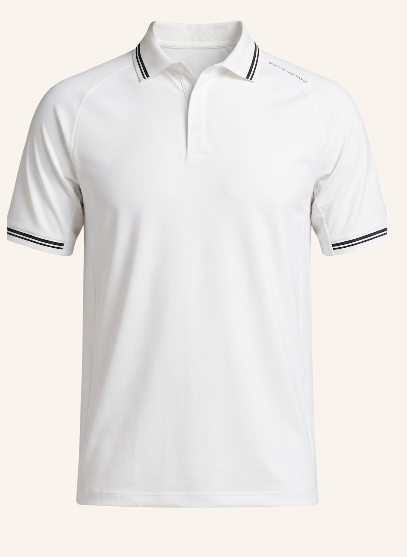 Wilson Poloshirt M PRO TOUR POLO: WEISS