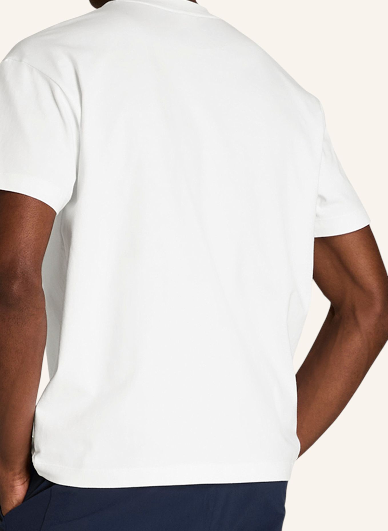 Wilson T-Shirt M WILSON SPORT GRAPHIC TEE: WEISS / SCHWARZ