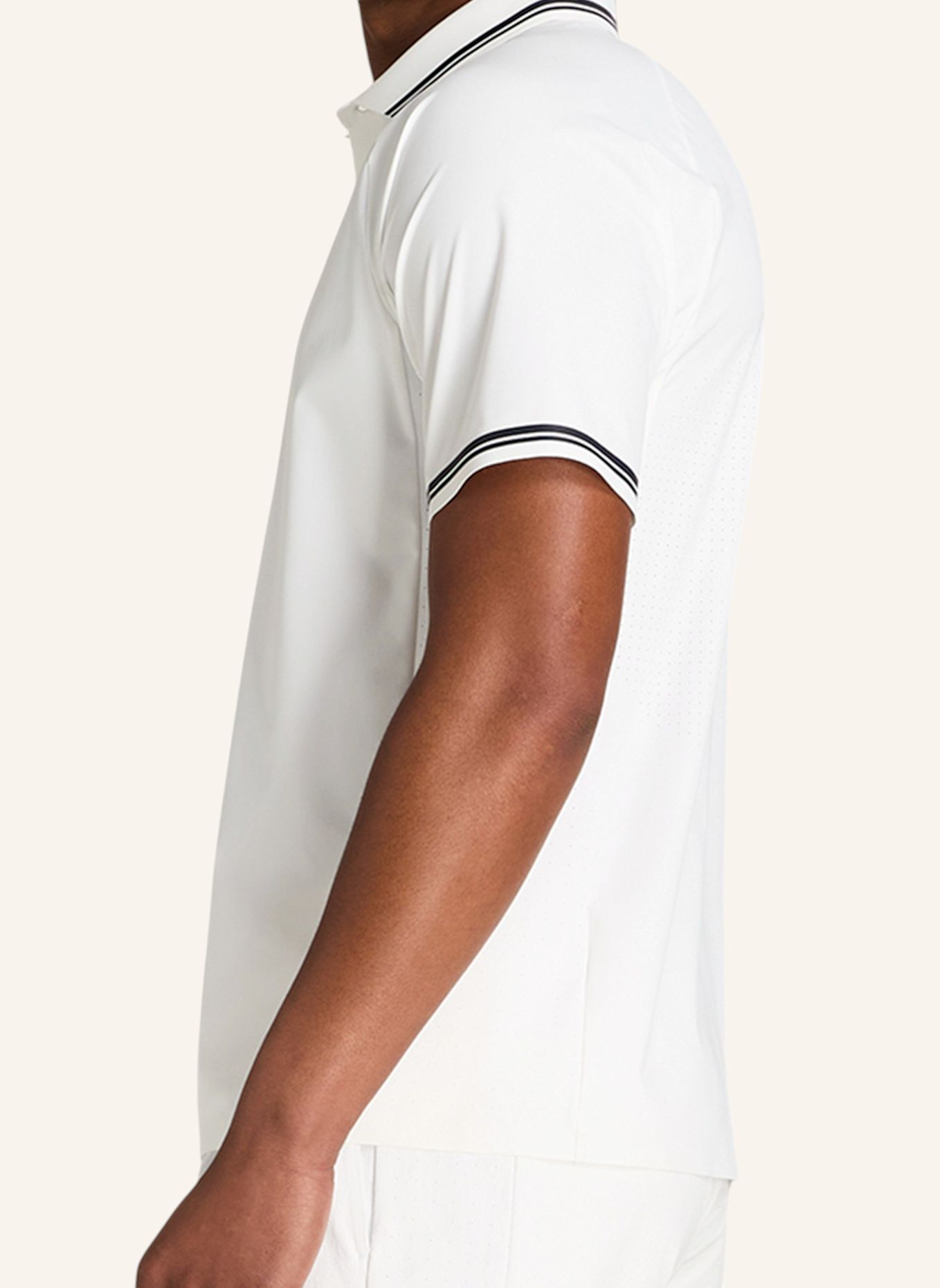 Wilson Poloshirt M PRO TOUR POLO: WEISS