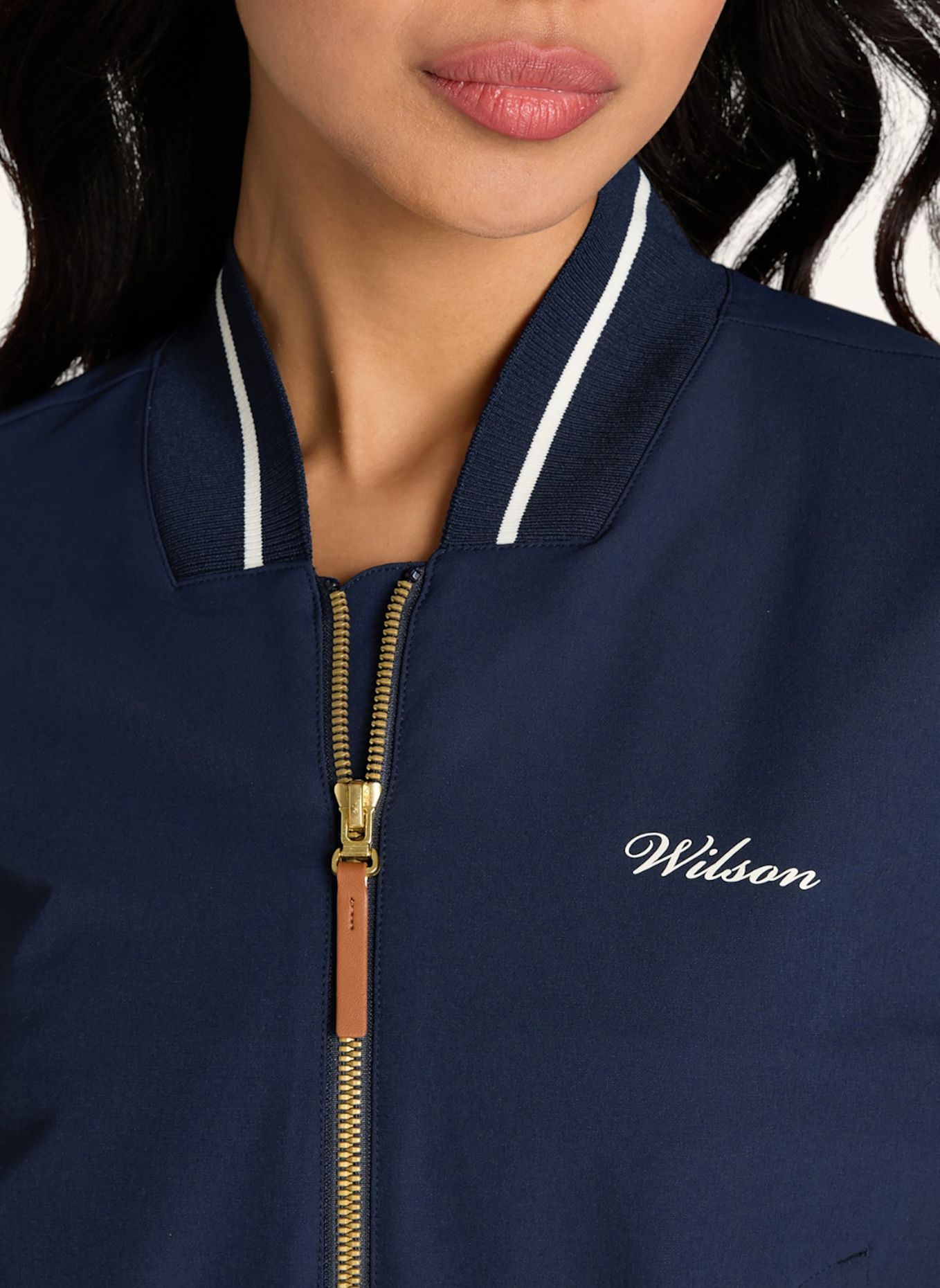 Wilson Bomberjacke W PENN BOMBER: BLAU