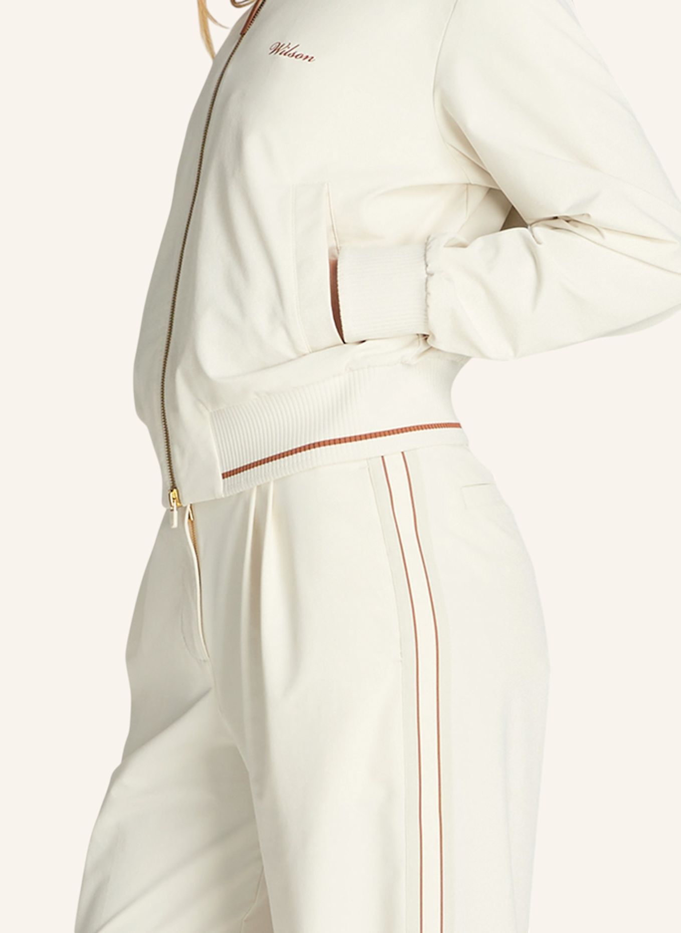 Wilson Sporthose W PENN PANT: WEISS / BEIGE