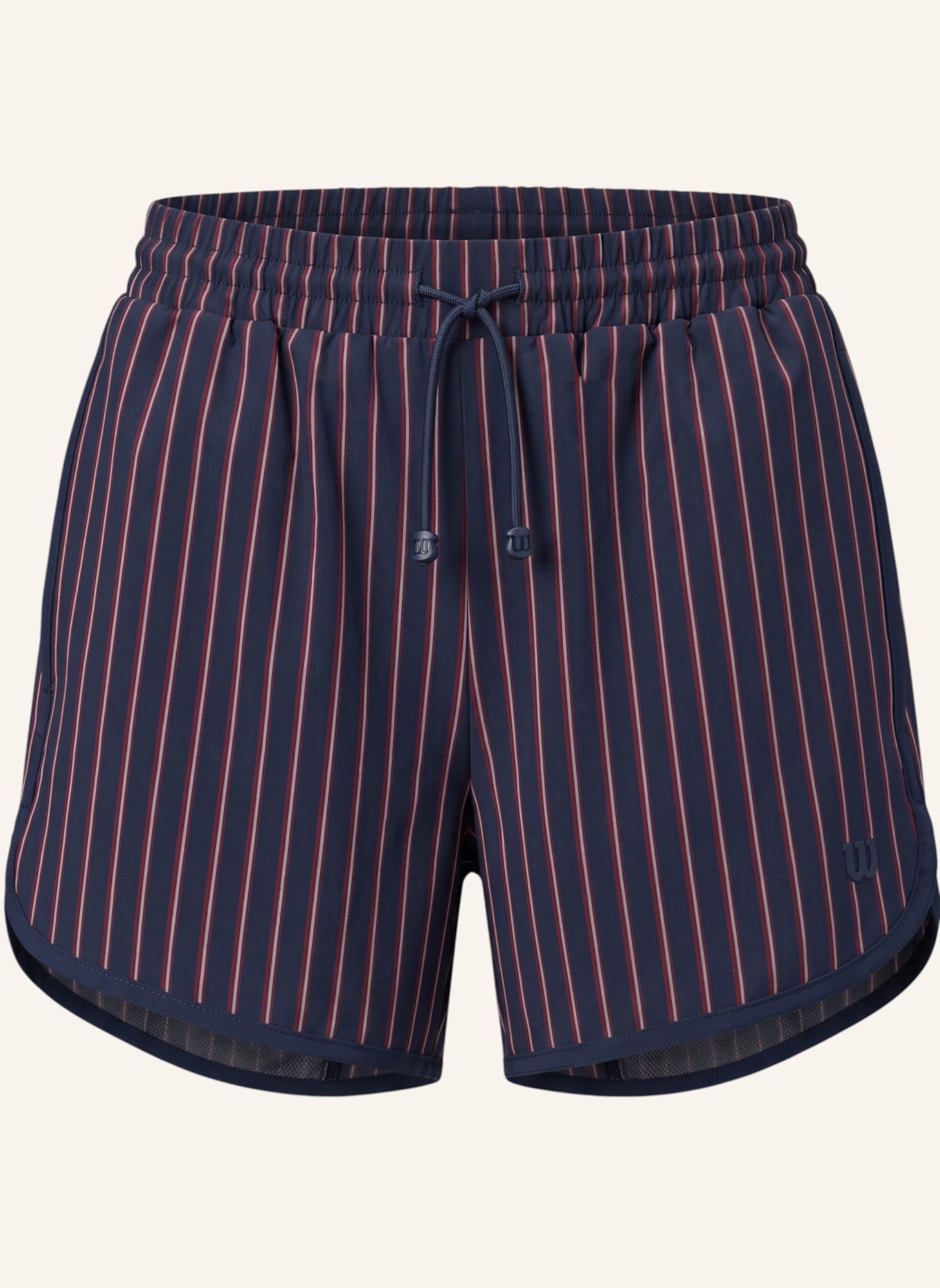 Wilson Sportshorts W ELLYN SHORT STRIPE: DUNKELBLAU