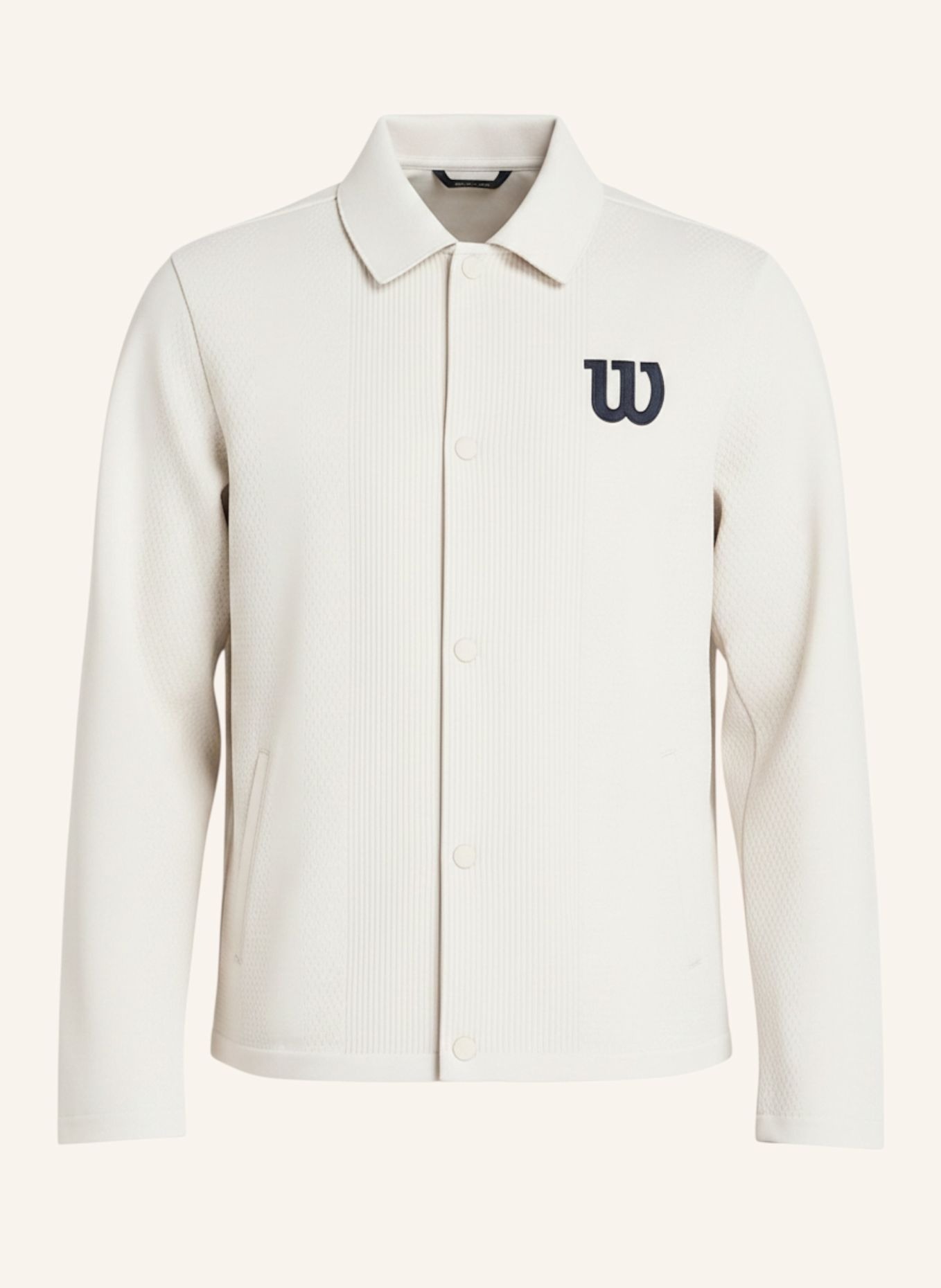 Wilson Collegejacke M VANDERBILT COACHES JACKET: GRAU