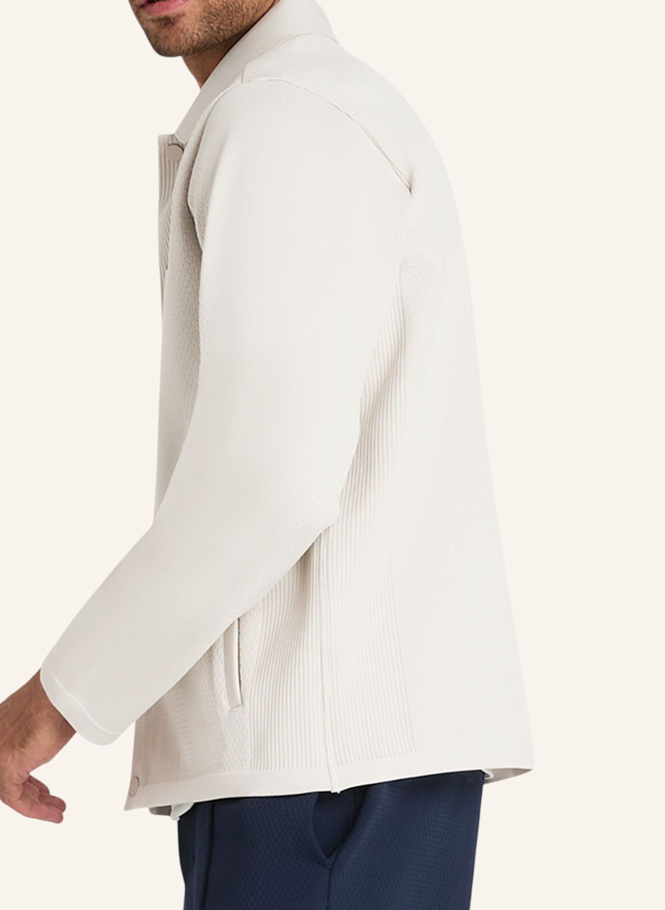 Wilson Collegejacke M VANDERBILT COACHES JACKET: GRAU