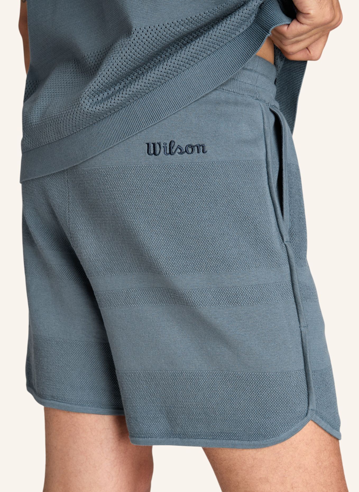 Wilson Sportshorts M LAFAYETTE SHORT UNLINED: HELLGRAU