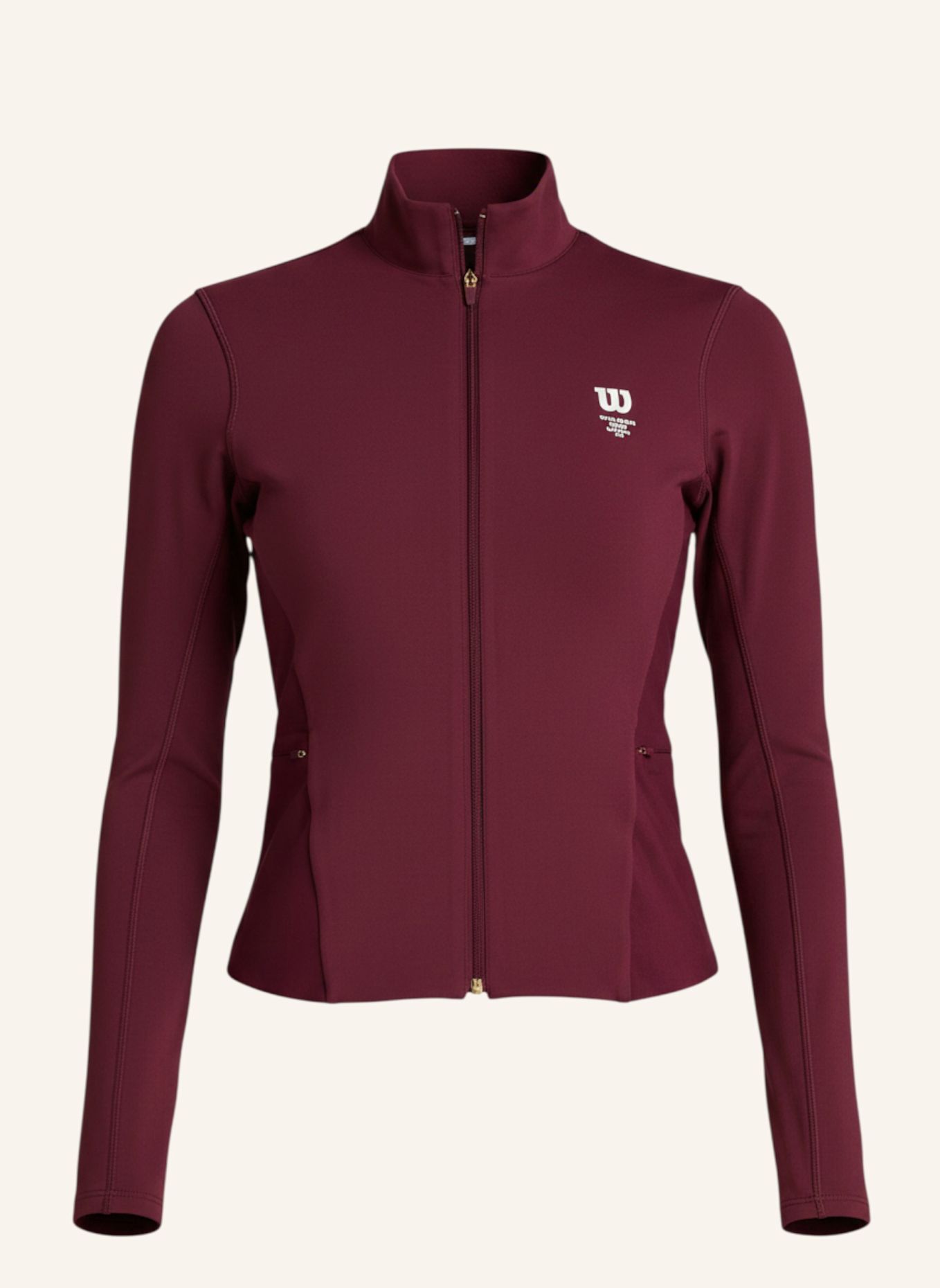 Wilson Sweatshirtjacke W COURT 1 JACKET: ROT