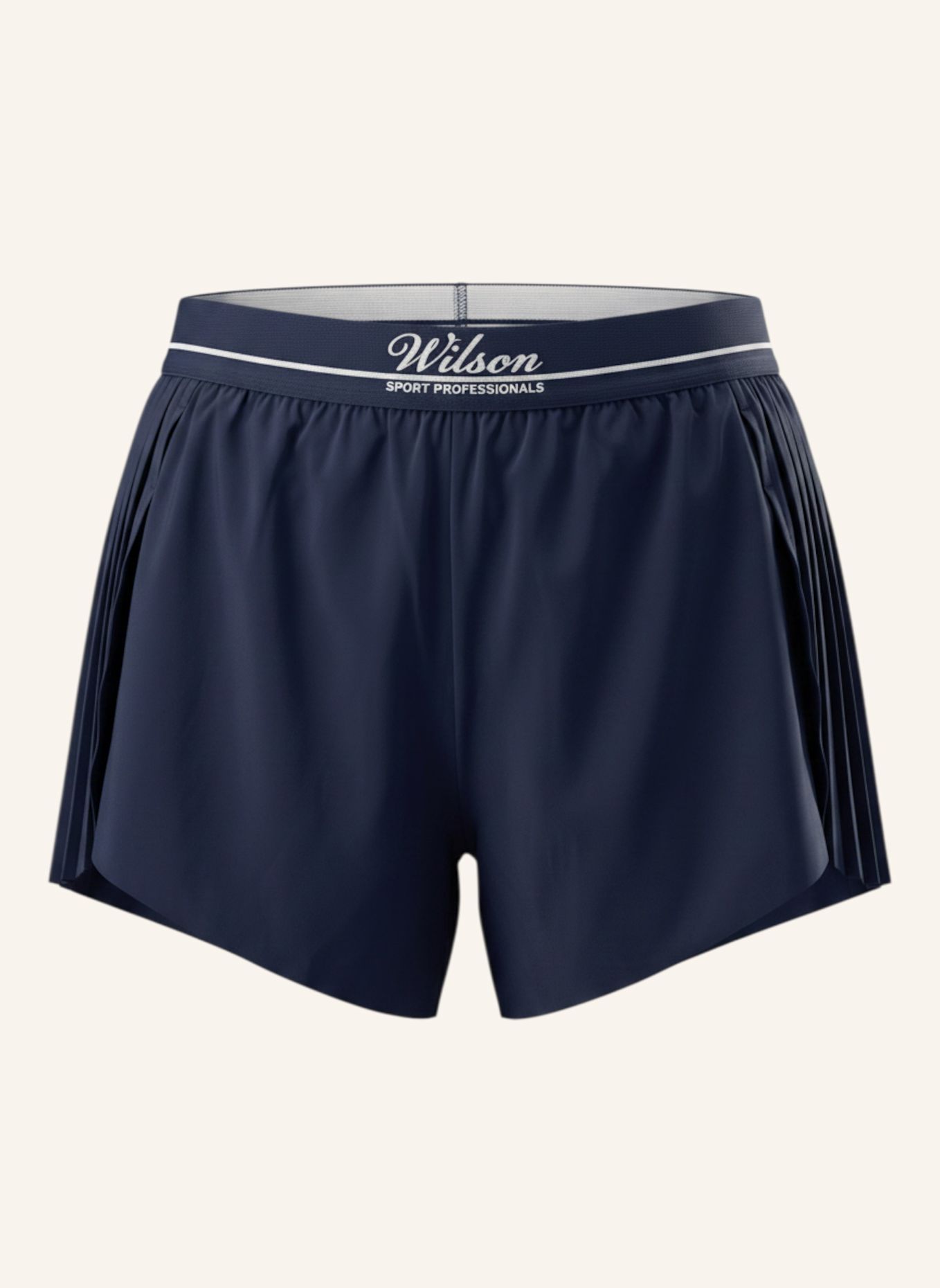 Wilson Sportshorts W MICRO PLEAT SHORT: DUNKELBLAU