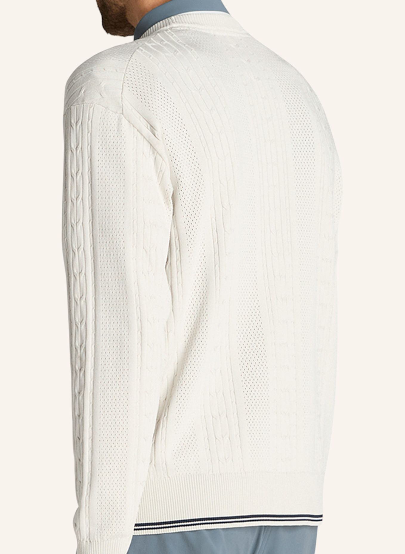 Wilson Sweatshirtpullover M CABLE SWEATER: GRAU