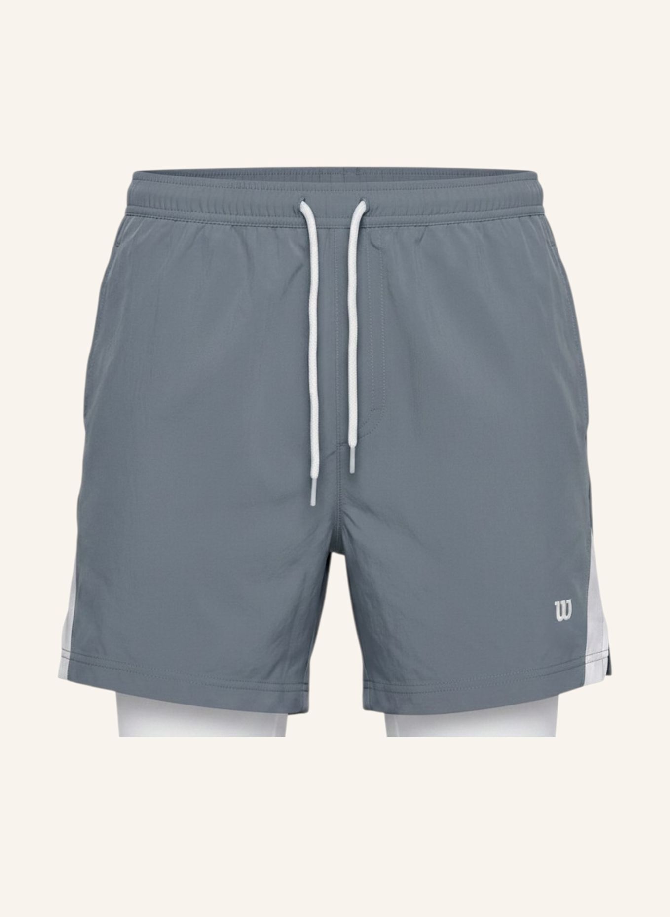 Wilson Sportshorts M CLASSIC COURT SHORT: HELLGRAU