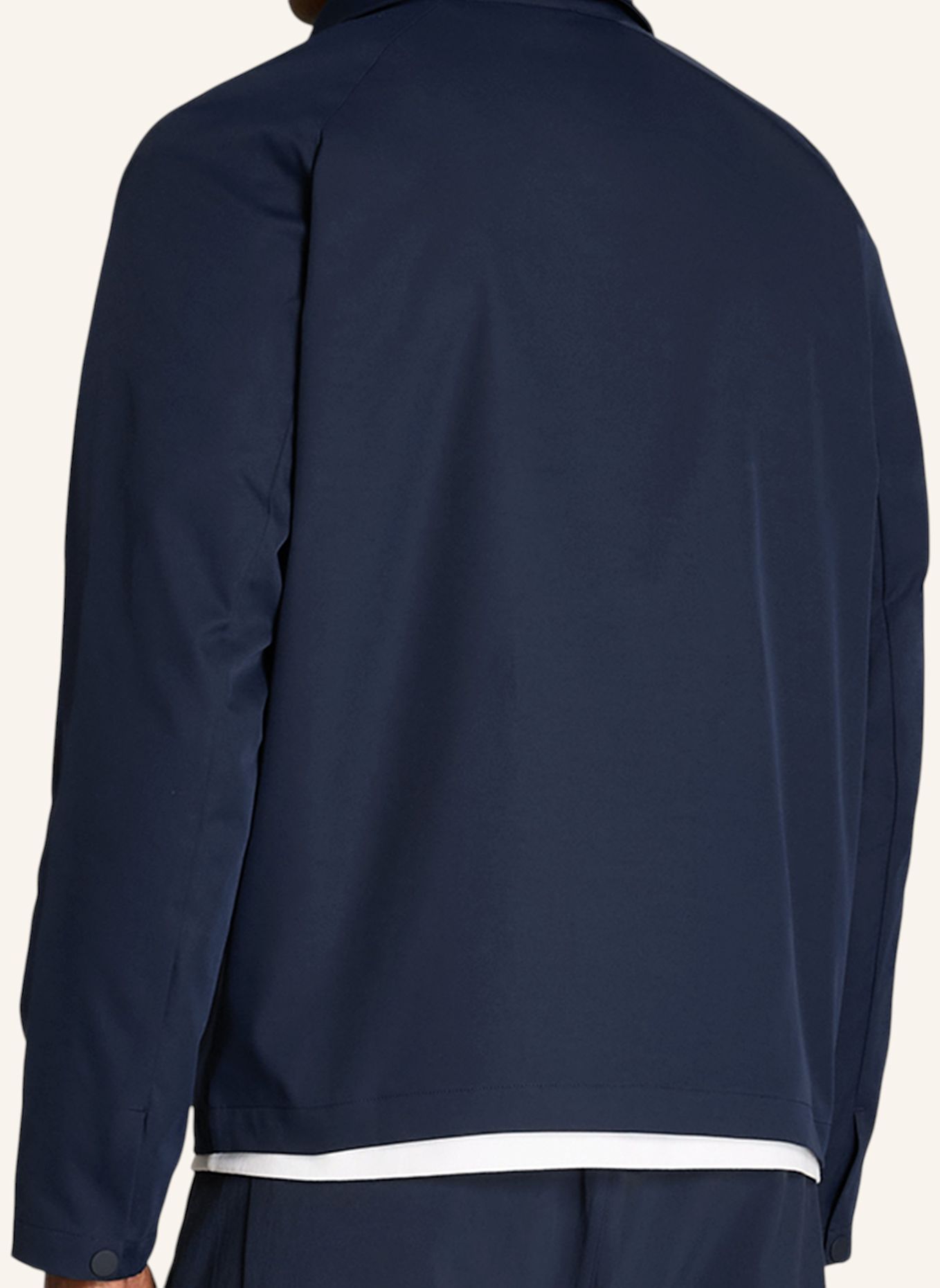 Wilson Sportjacke M SHIRT JACKET: BLAU
