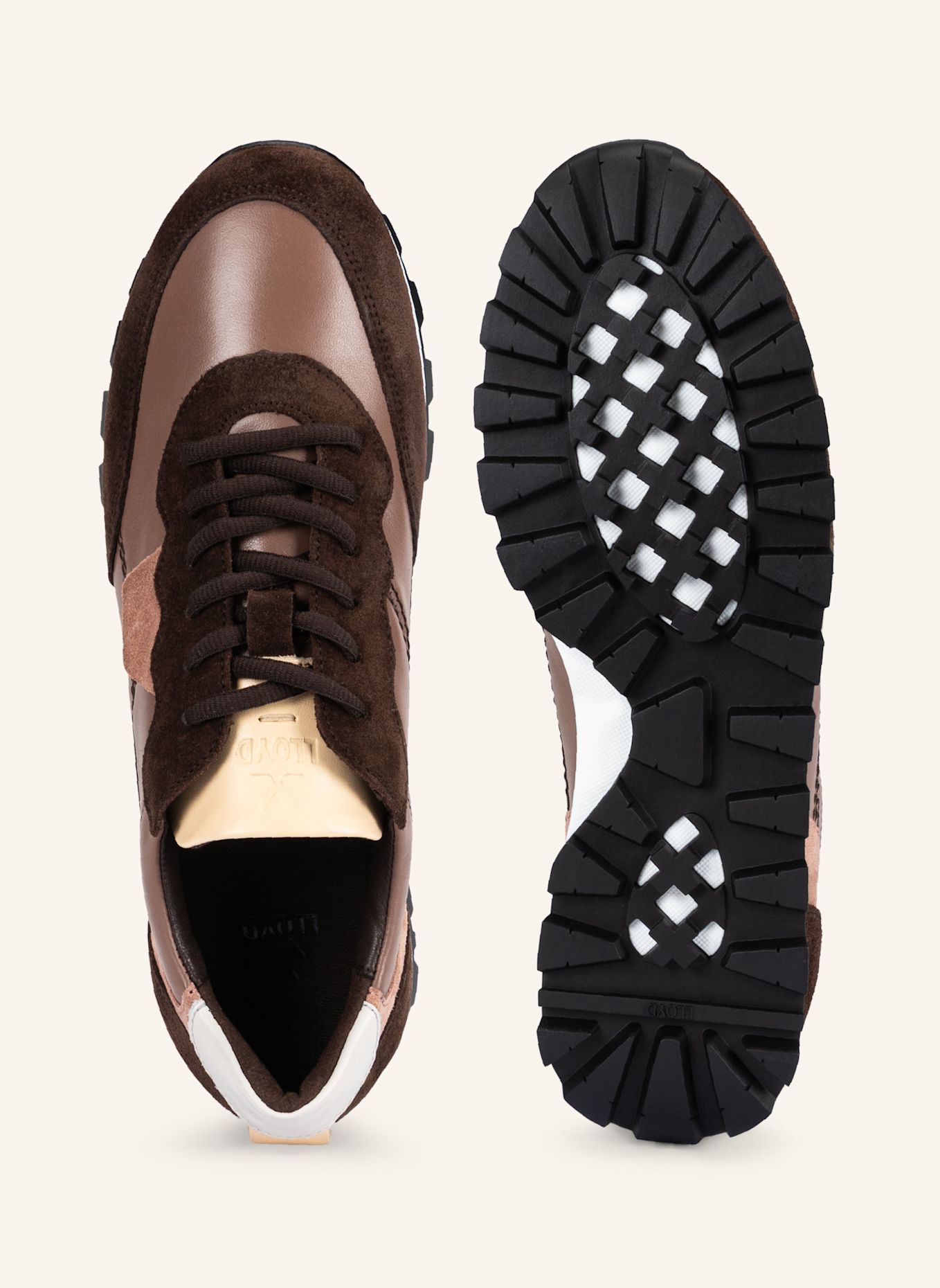 LLOYD MILO Sneaker: BRAUN