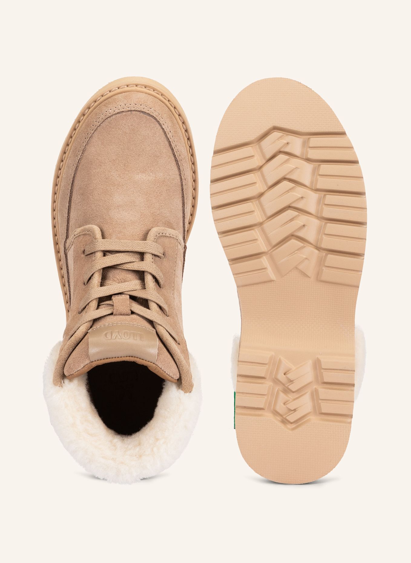 LLOYD ALURA 335 L Schnürstiefelette: BEIGE