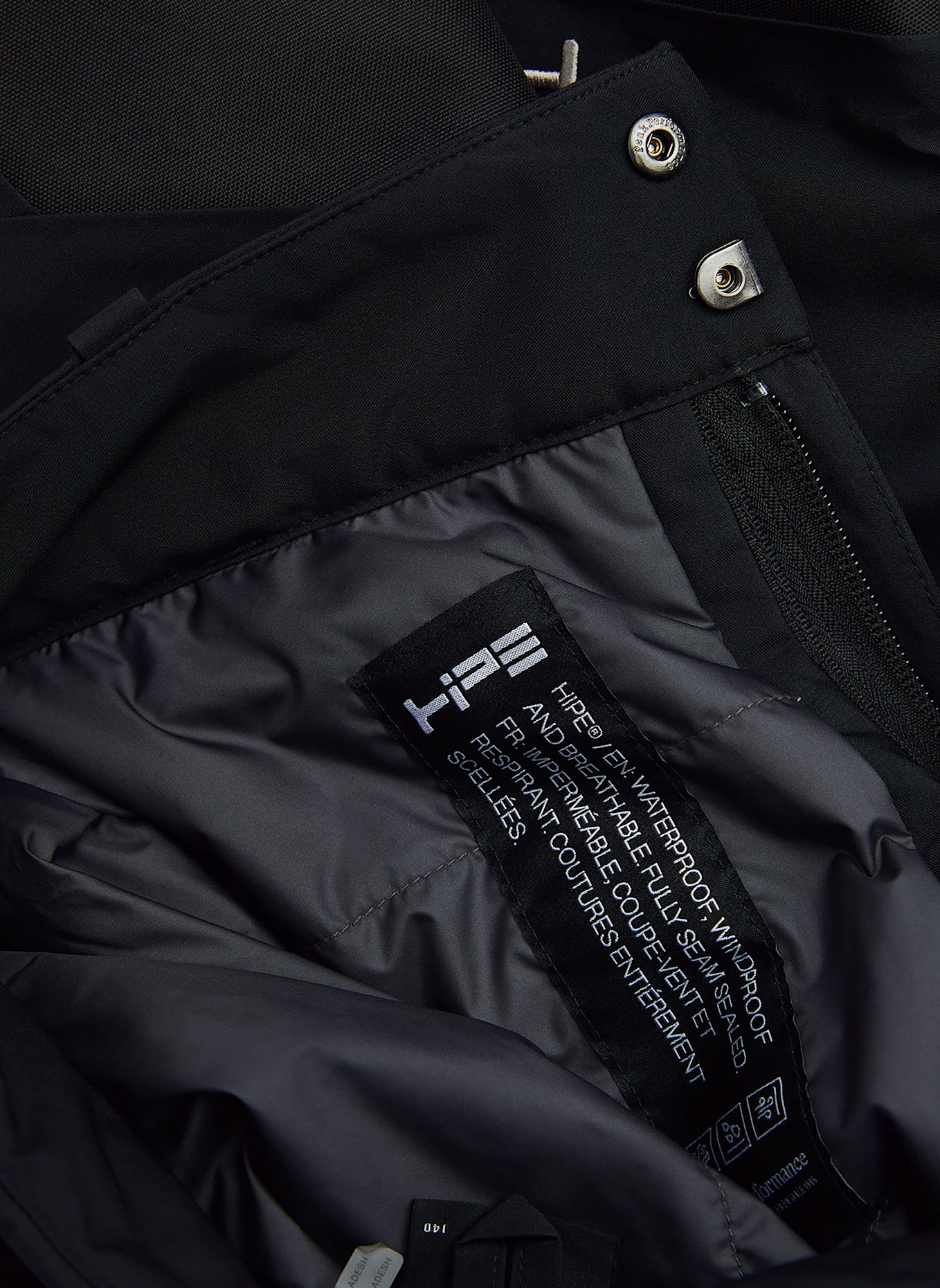 Peak Performance Jr Gravity Hipe® 2L Insulated Shell Pants Skihose: SCHWARZ
