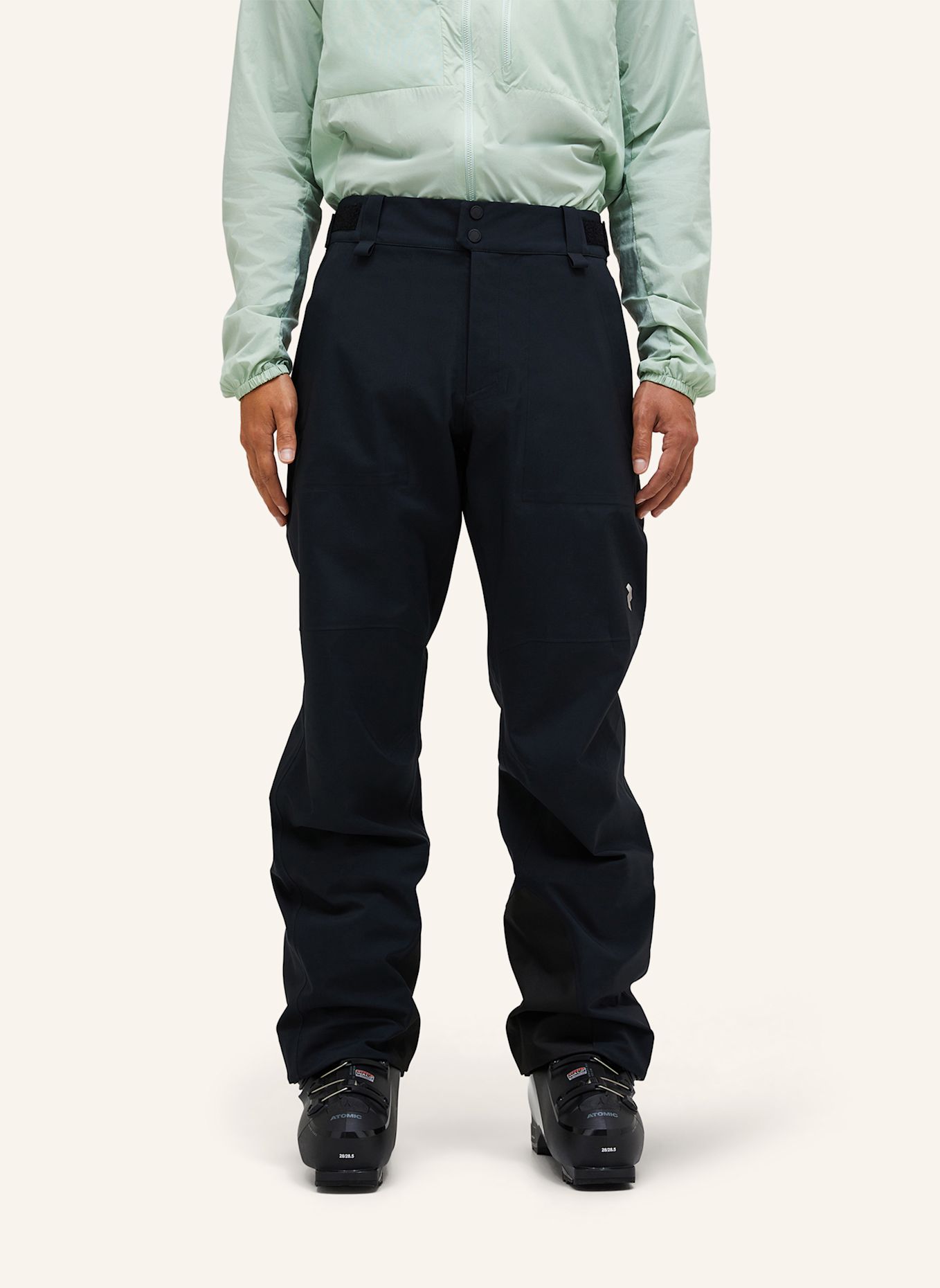 Peak Performance M Maroon Hipe® 3L Shell Pants Skihose: SCHWARZ