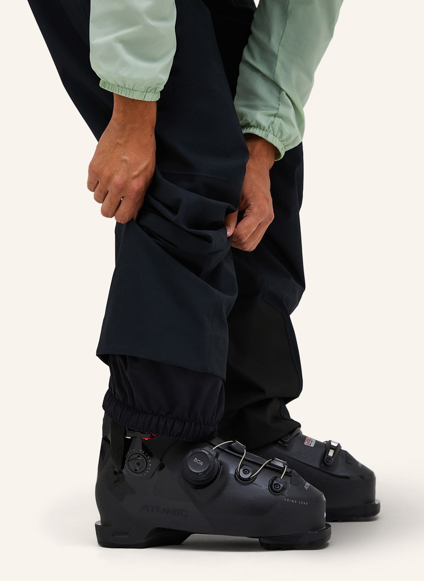 Peak Performance M Maroon Hipe® 3L Shell Pants Skihose: SCHWARZ