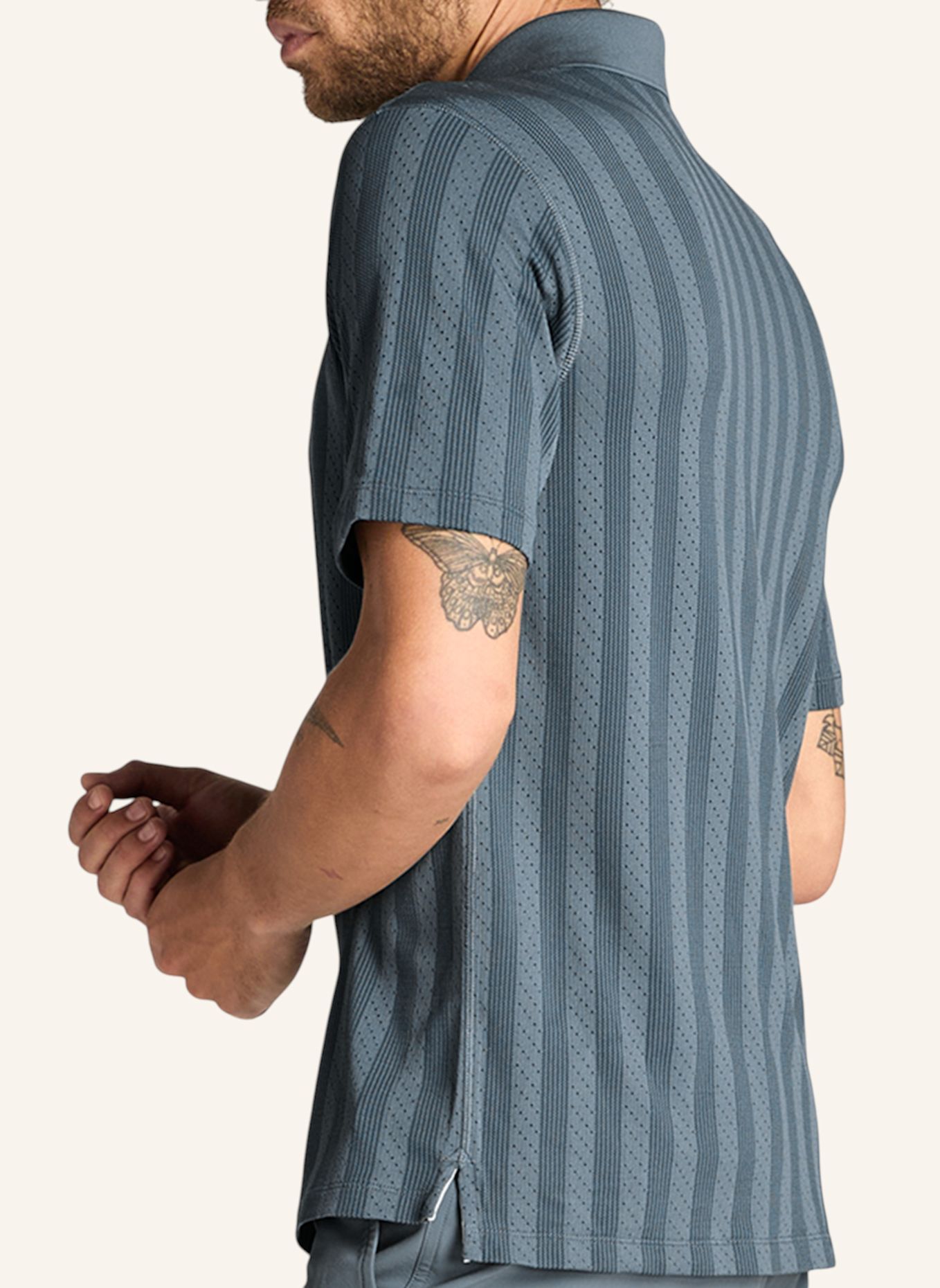 Wilson Poloshirt M GAME POINT SEAMLESS POLO: HELLGRAU