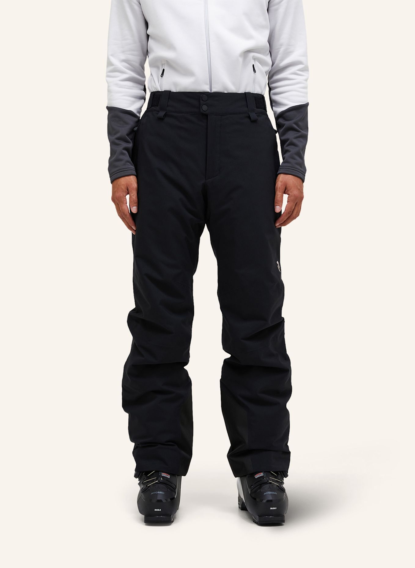 Peak Performance M Maroon Hipe® 2L Insulated Shell Pants Skihose: SCHWARZ