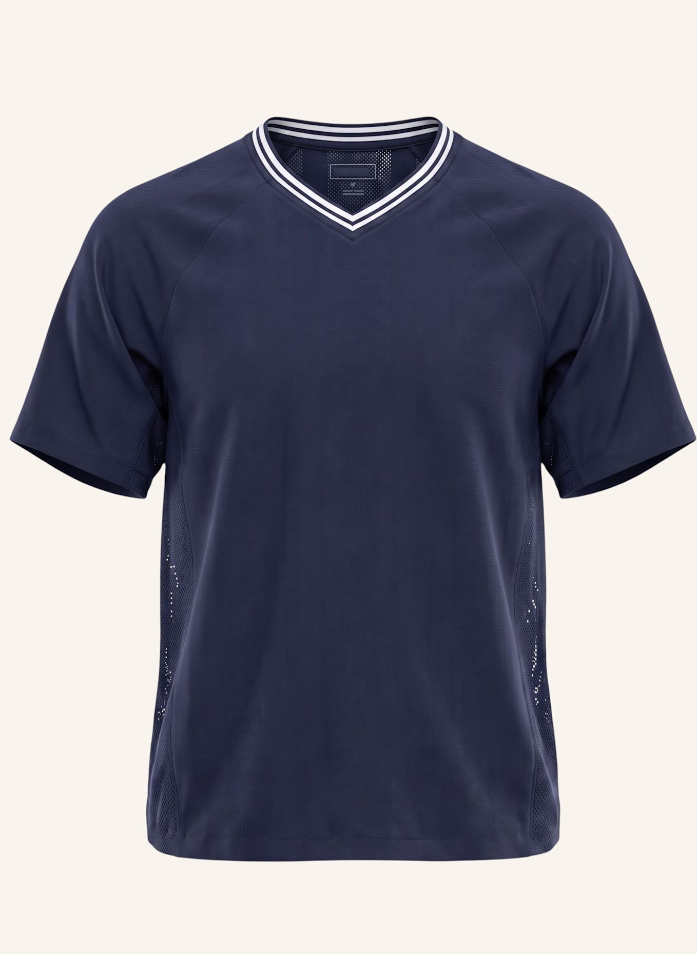 Wilson Shirt M SYSTEMS RALLY TEE: BLAU