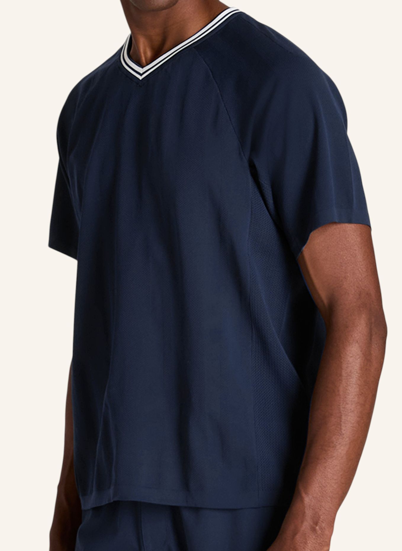 Wilson Shirt M SYSTEMS RALLY TEE: BLAU