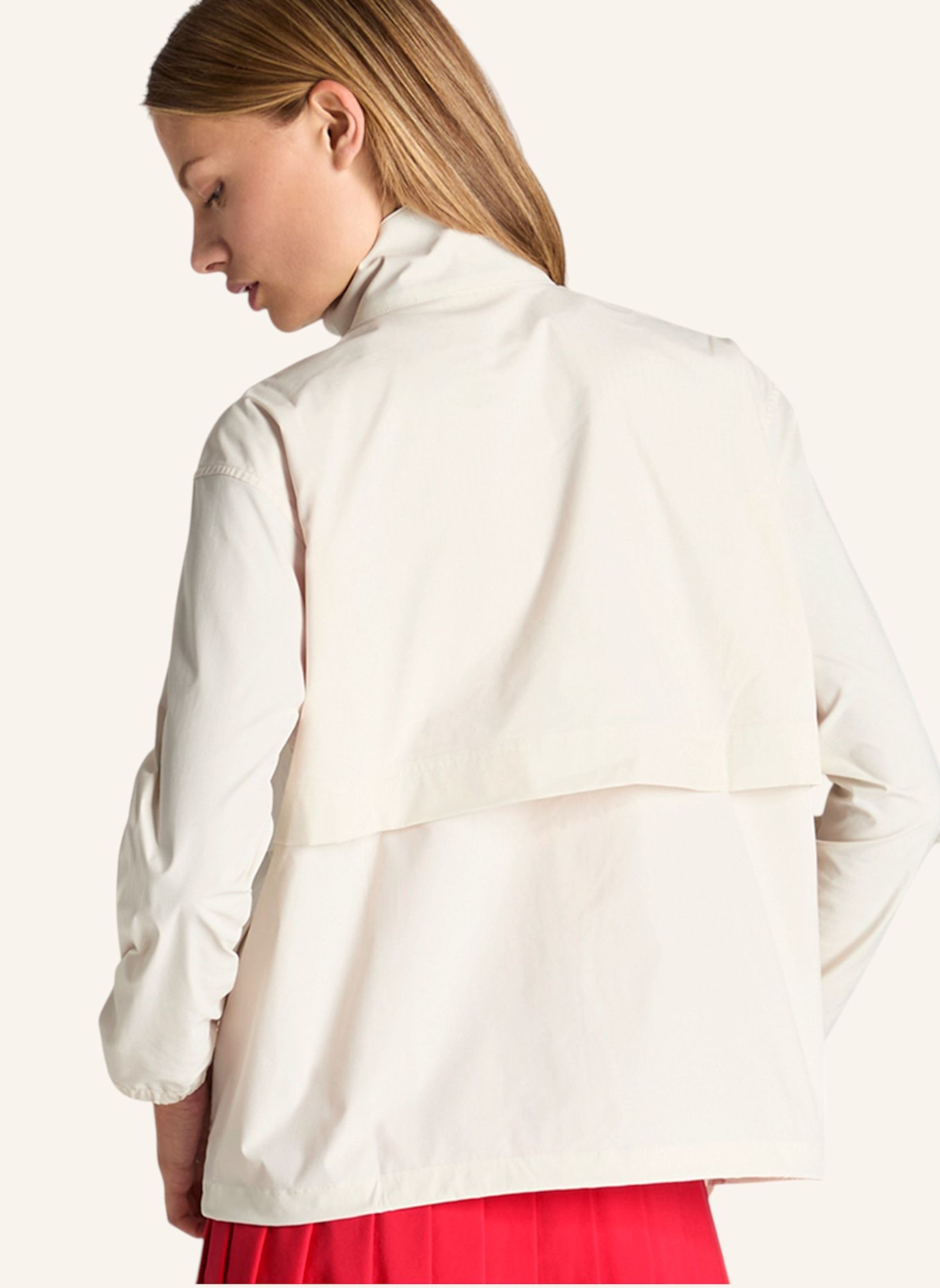 Wilson Sportjacke W SPORTING MANOR JACKET: BEIGE / WEISS