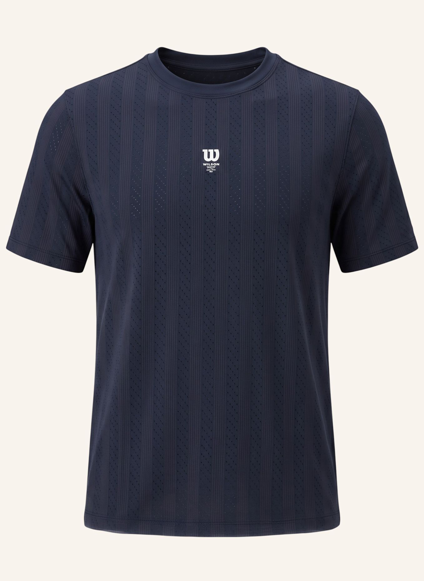 Wilson T-Shirt M GAME POINT SEAMLESS TEE: BLAU