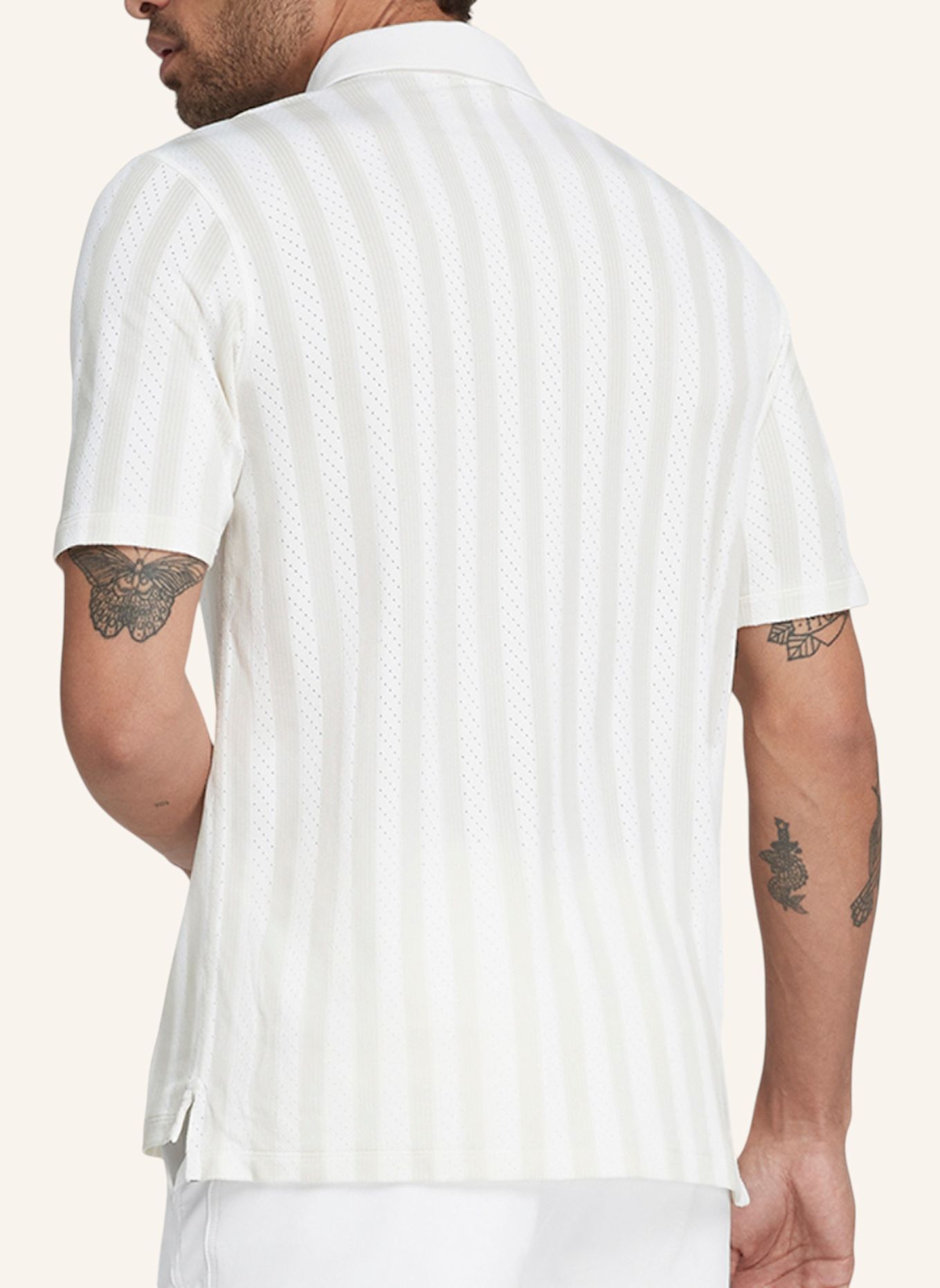 Wilson Poloshirt M GAME POINT SEAMLESS POLO: WEISS