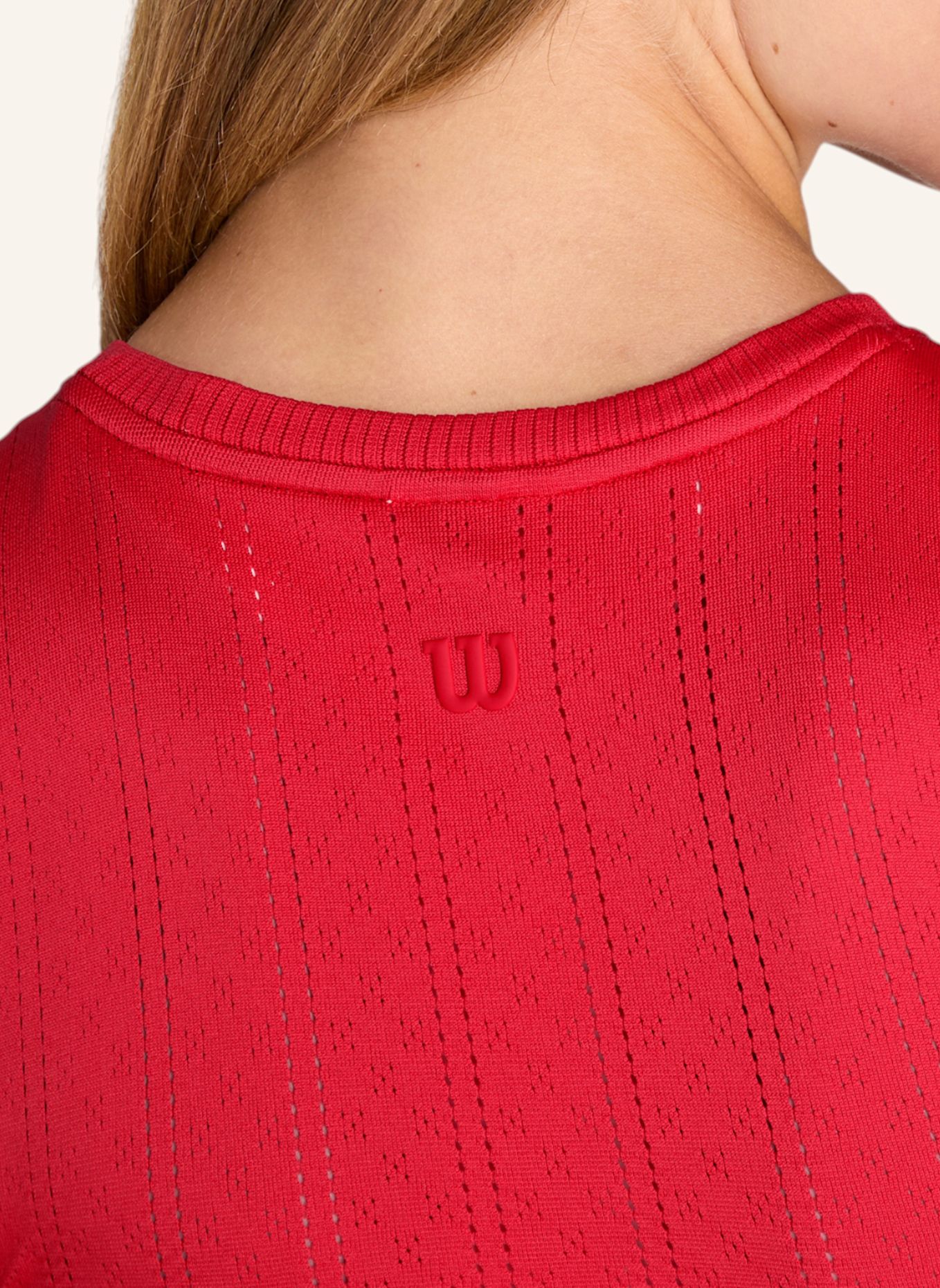 Wilson Tanktop W PRO SEAMLESS TANK POINTELLE: ROT