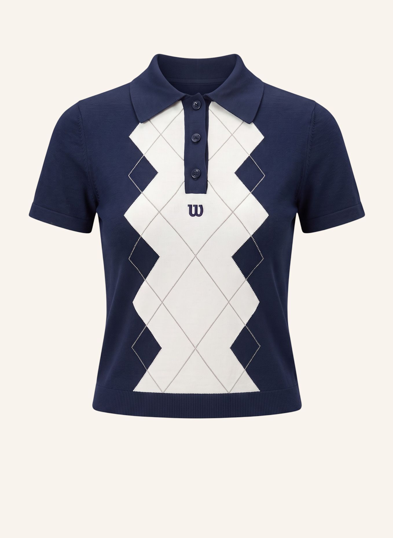 Wilson Poloshirt W ASTOR CLASSIC POLO: BLAU