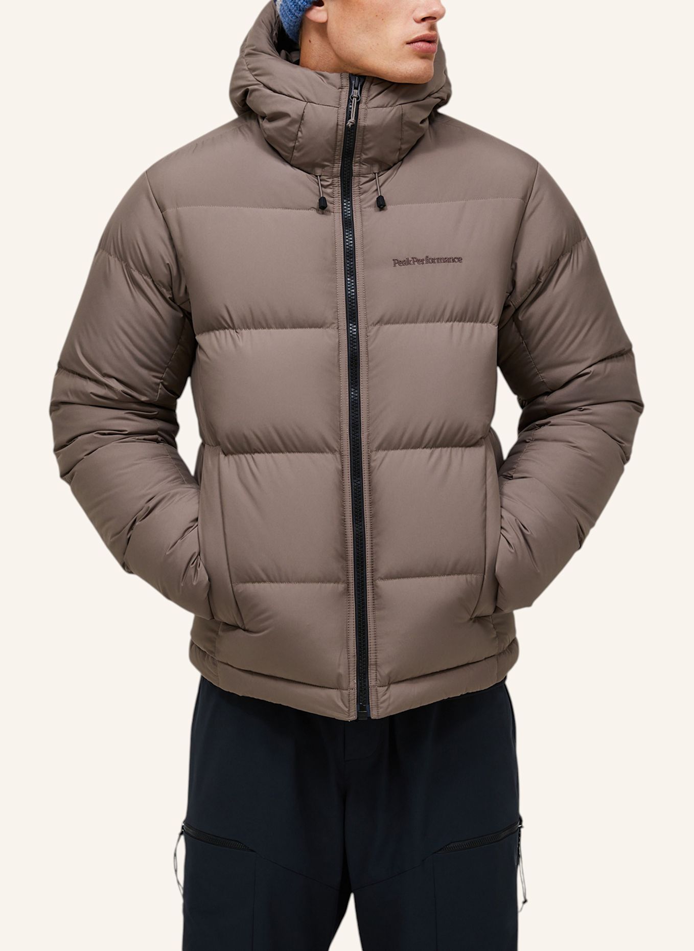 Peak Performance M Rivel Down Puffer Jacket Daunenjacke: HELLBRAUN