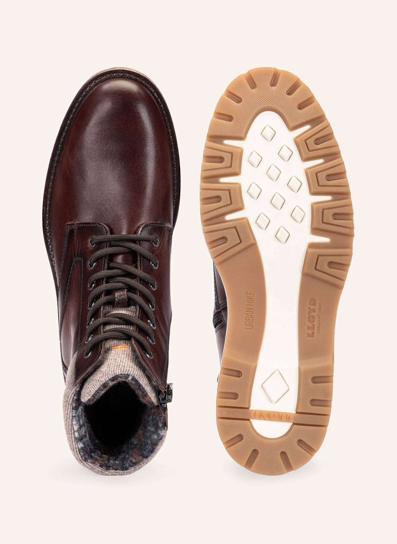 LLOYD URBAN 345 Stiefel: DUNKELBRAUN