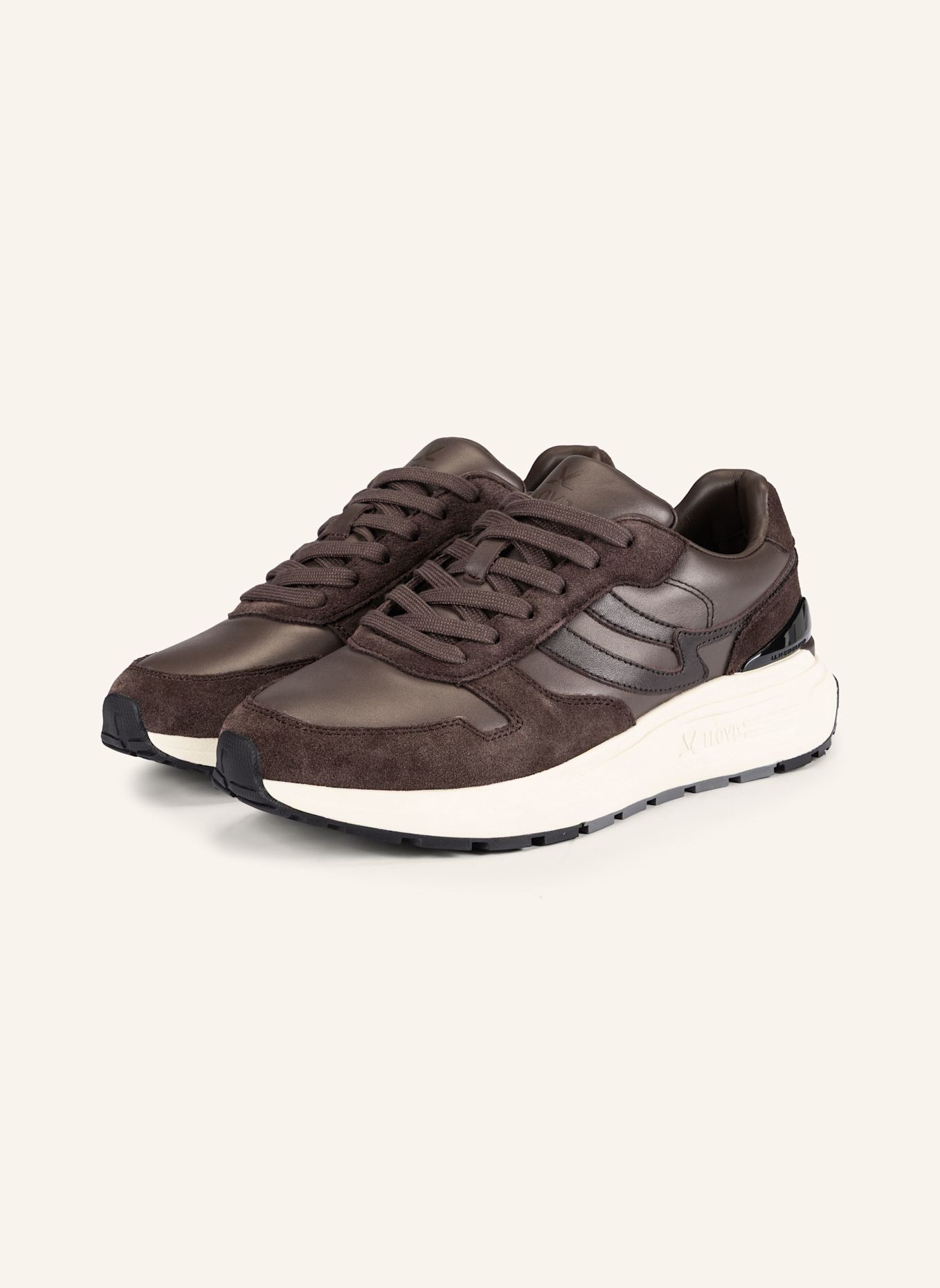 LLOYD TEMPO WAVE Sneaker: BRAUN