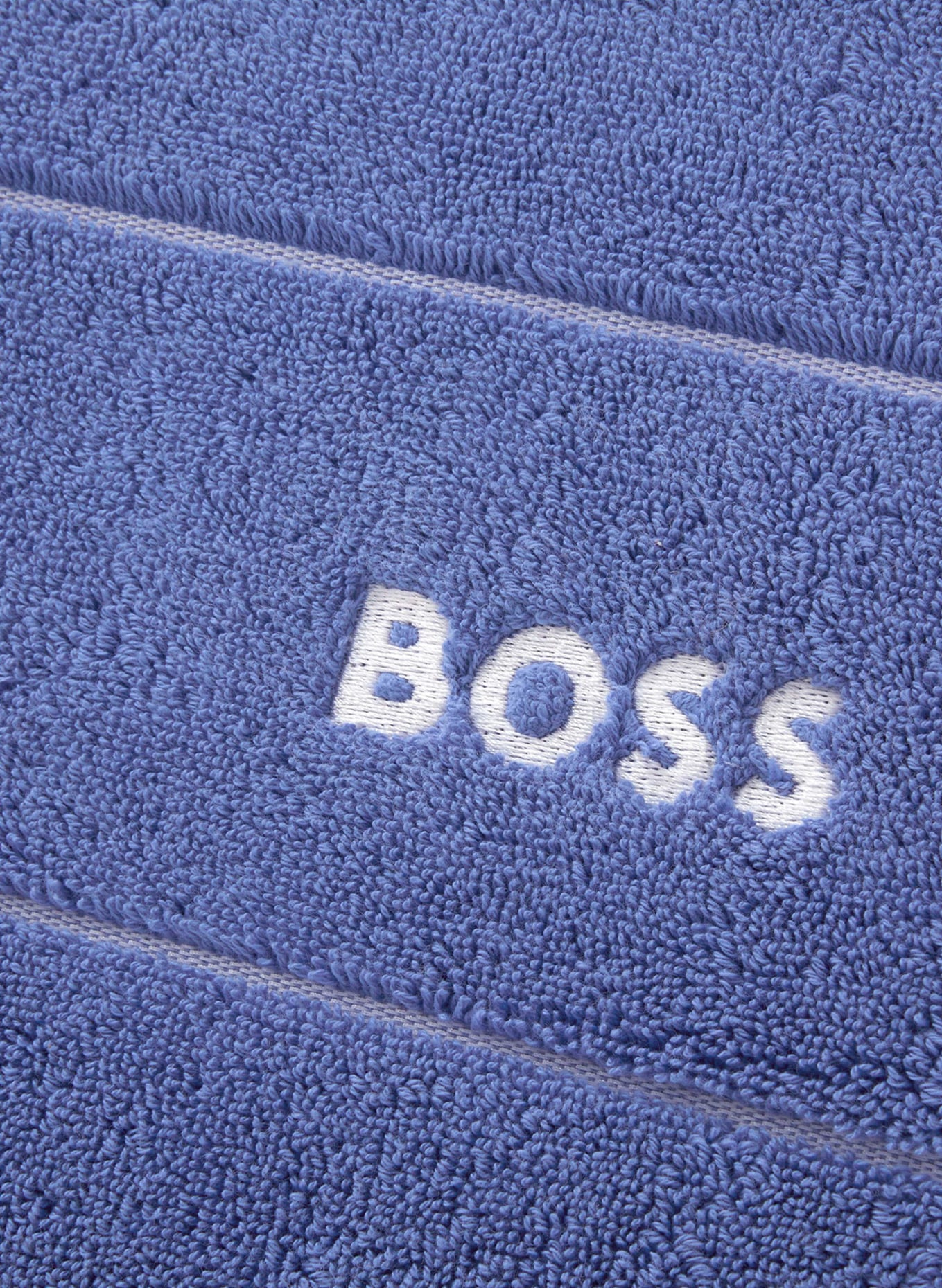 BOSS Gästehandtuch - Set PLAIN (2TLG), Farbe: BLAU (Bild 4)