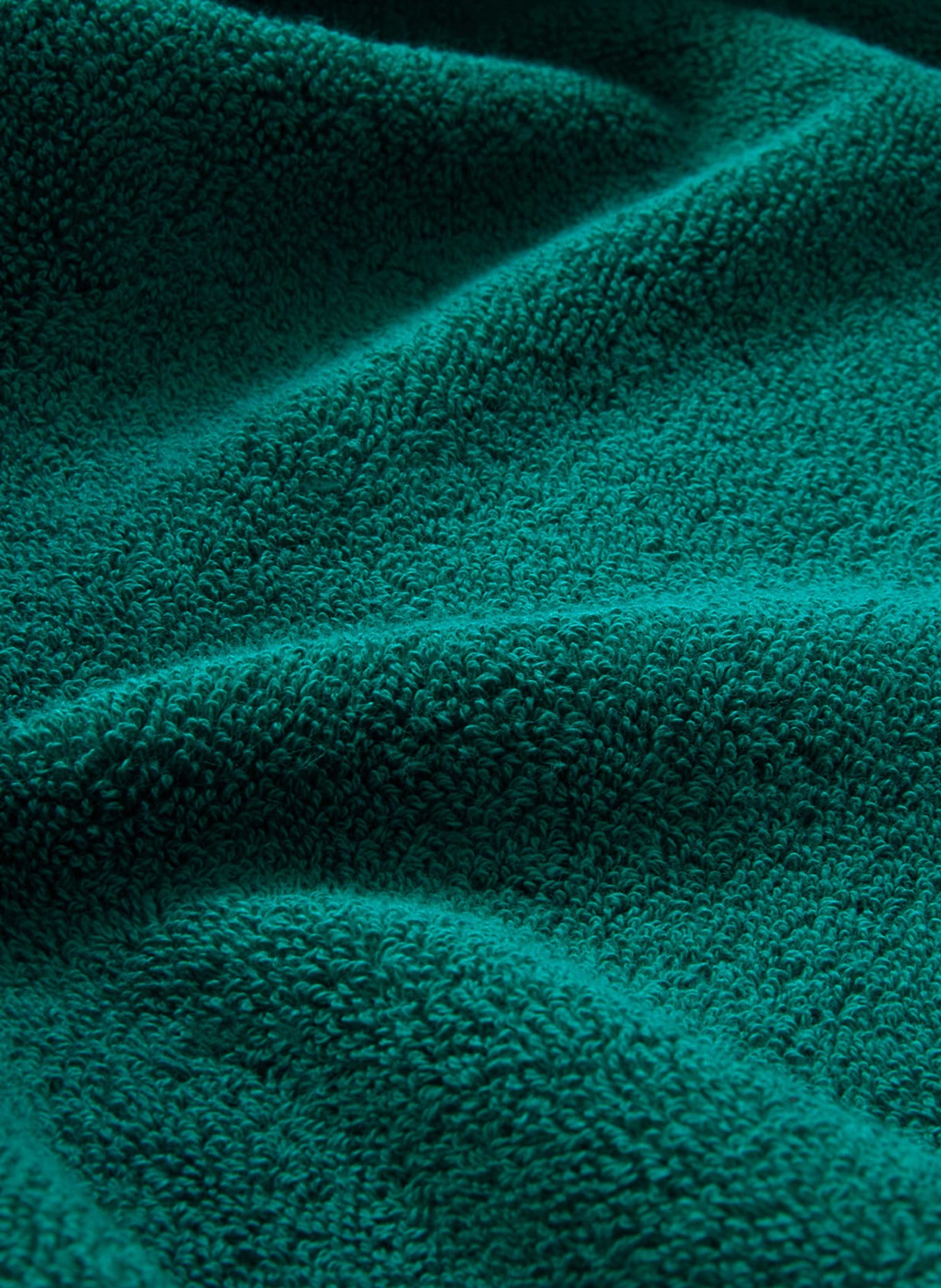 BOSS Duschtuch PLAIN, Farbe: DUNKELGRÜN (Bild 2)
