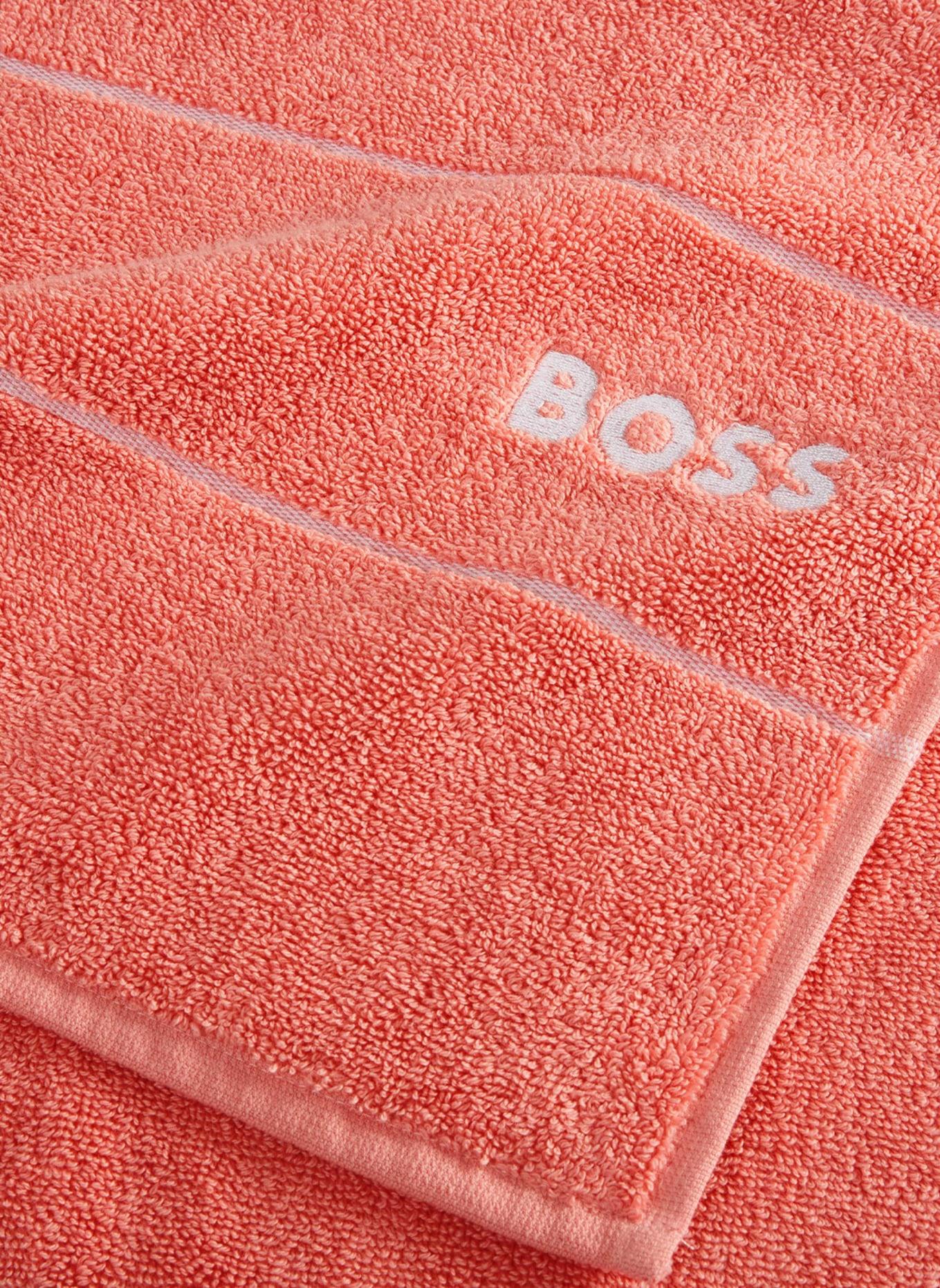 BOSS Badematte PLAIN, Farbe: LACHS (Bild 4)