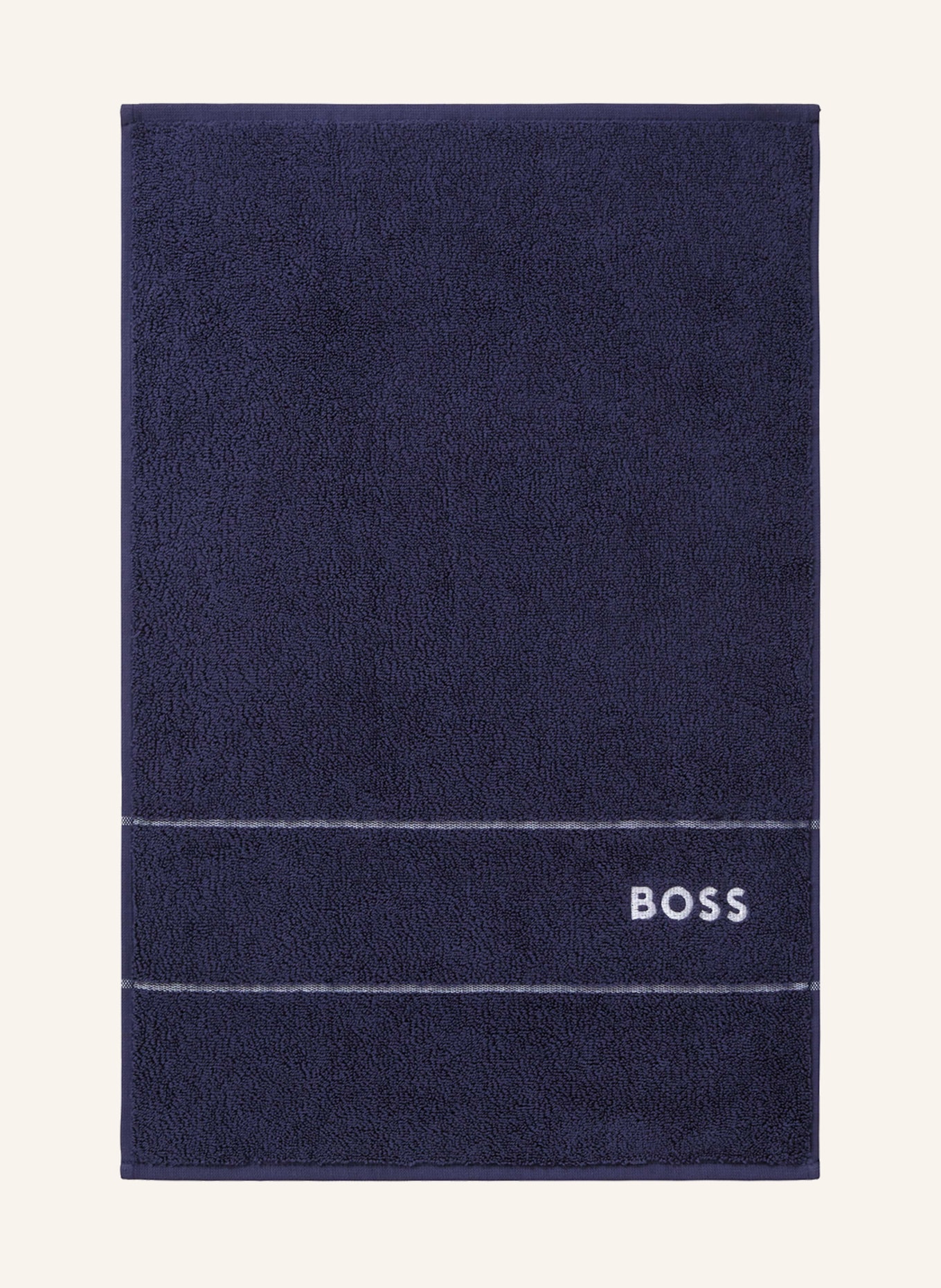 BOSS Gästehandtuch - Set PLAIN (2TLG), Farbe: BLAU (Bild 2)