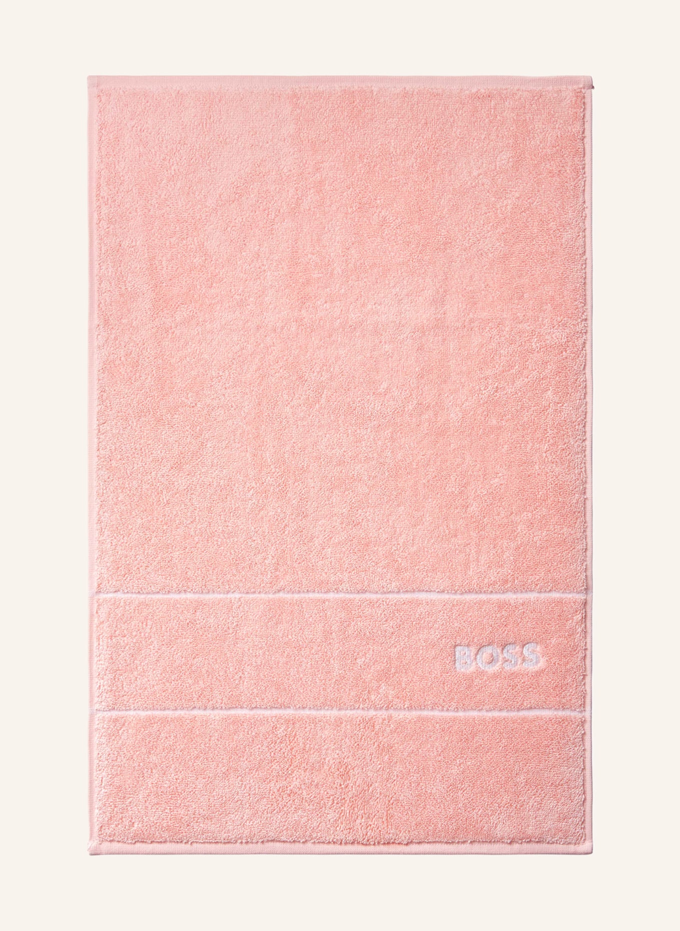 BOSS Gästehandtuch - Set PLAIN (2TLG), Farbe: ROSA (Bild 2)