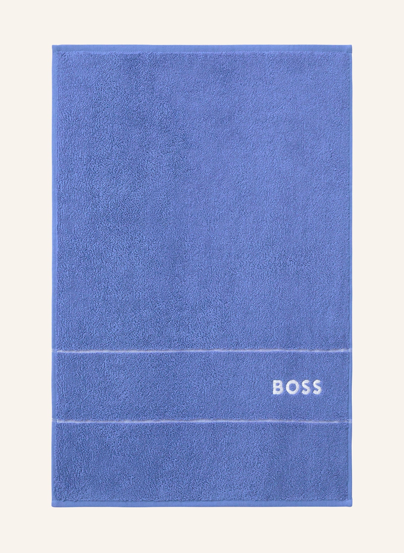 BOSS Gästehandtuch - Set PLAIN (2TLG), Farbe: BLAU (Bild 2)