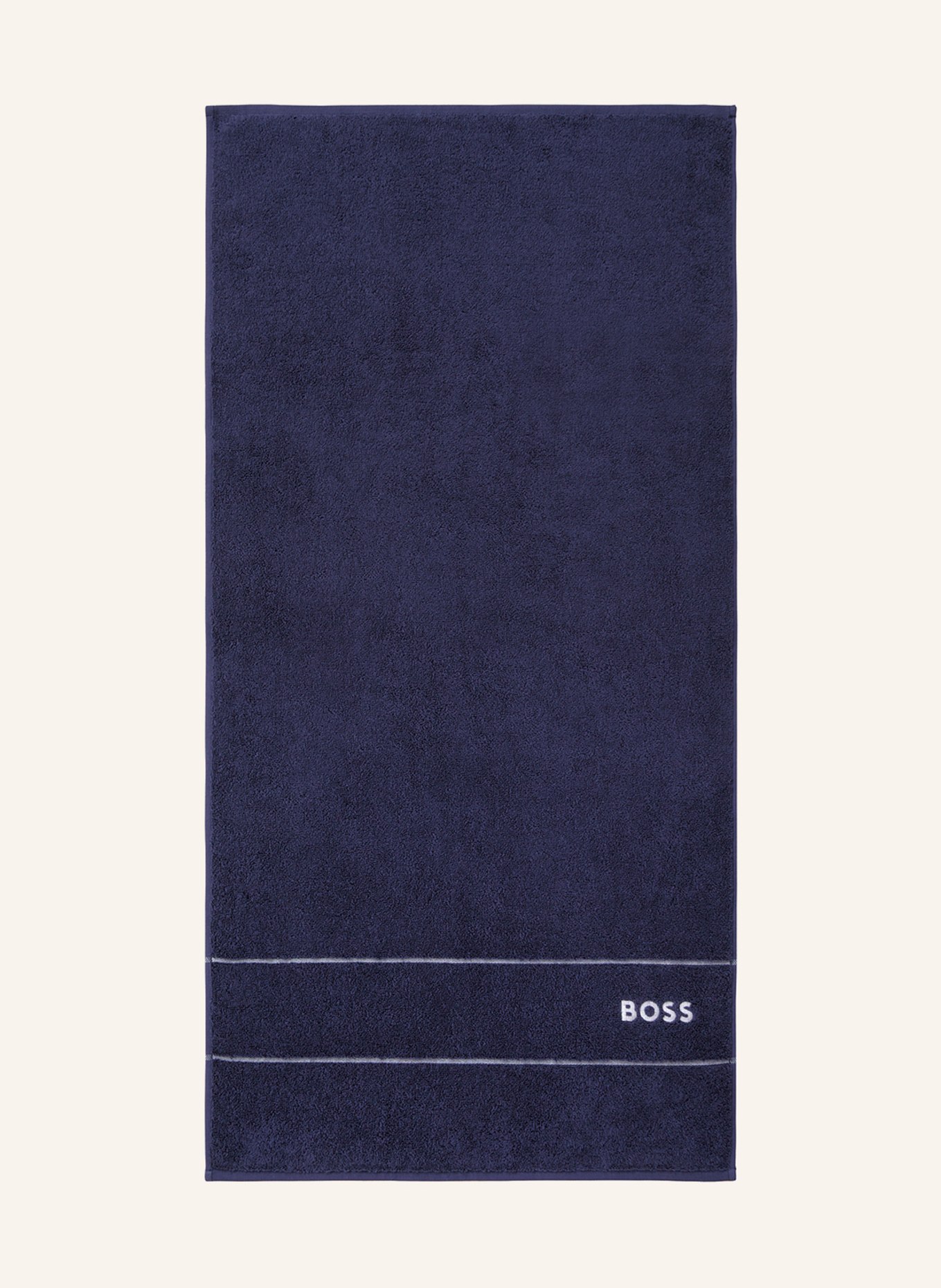 BOSS Handtuch Set PLAIN (2TLG), Farbe: BLAU (Bild 2)