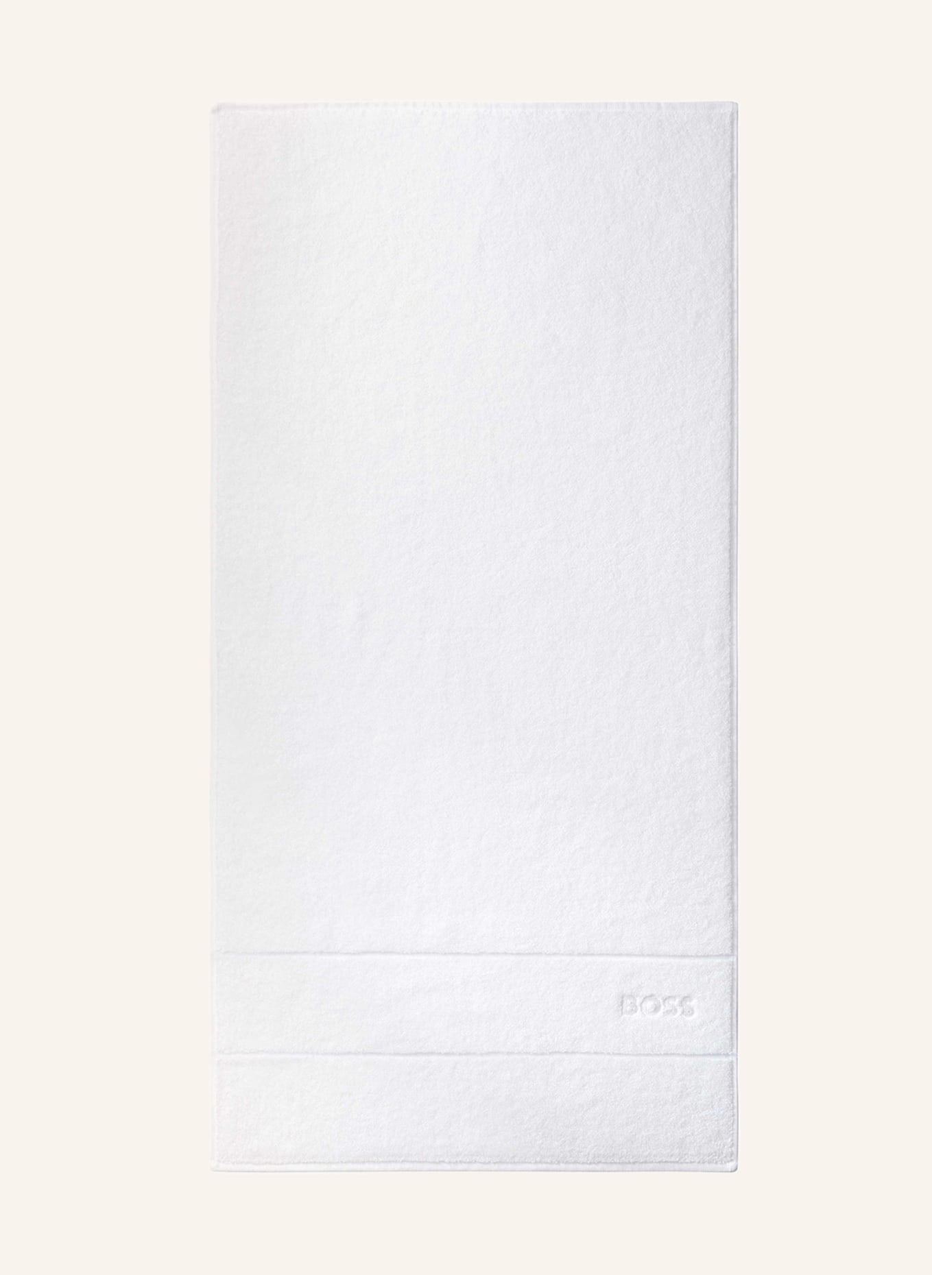BOSS Handtuch Set PLAIN (2TLG), Farbe: WEISS (Bild 2)
