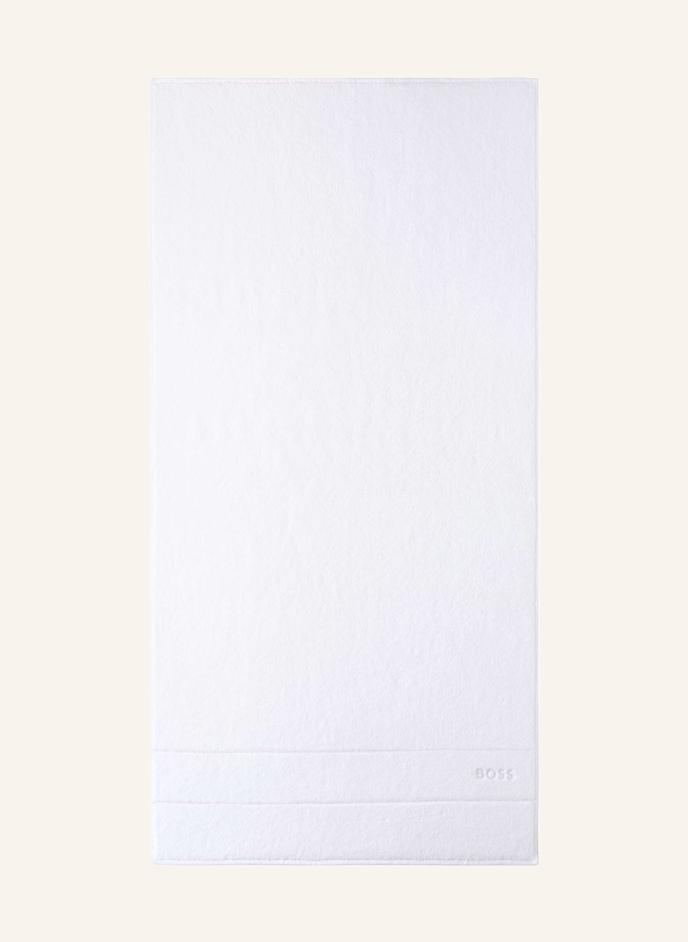 BOSS Duschtuch PLAIN, Farbe: WEISS (Bild 1)