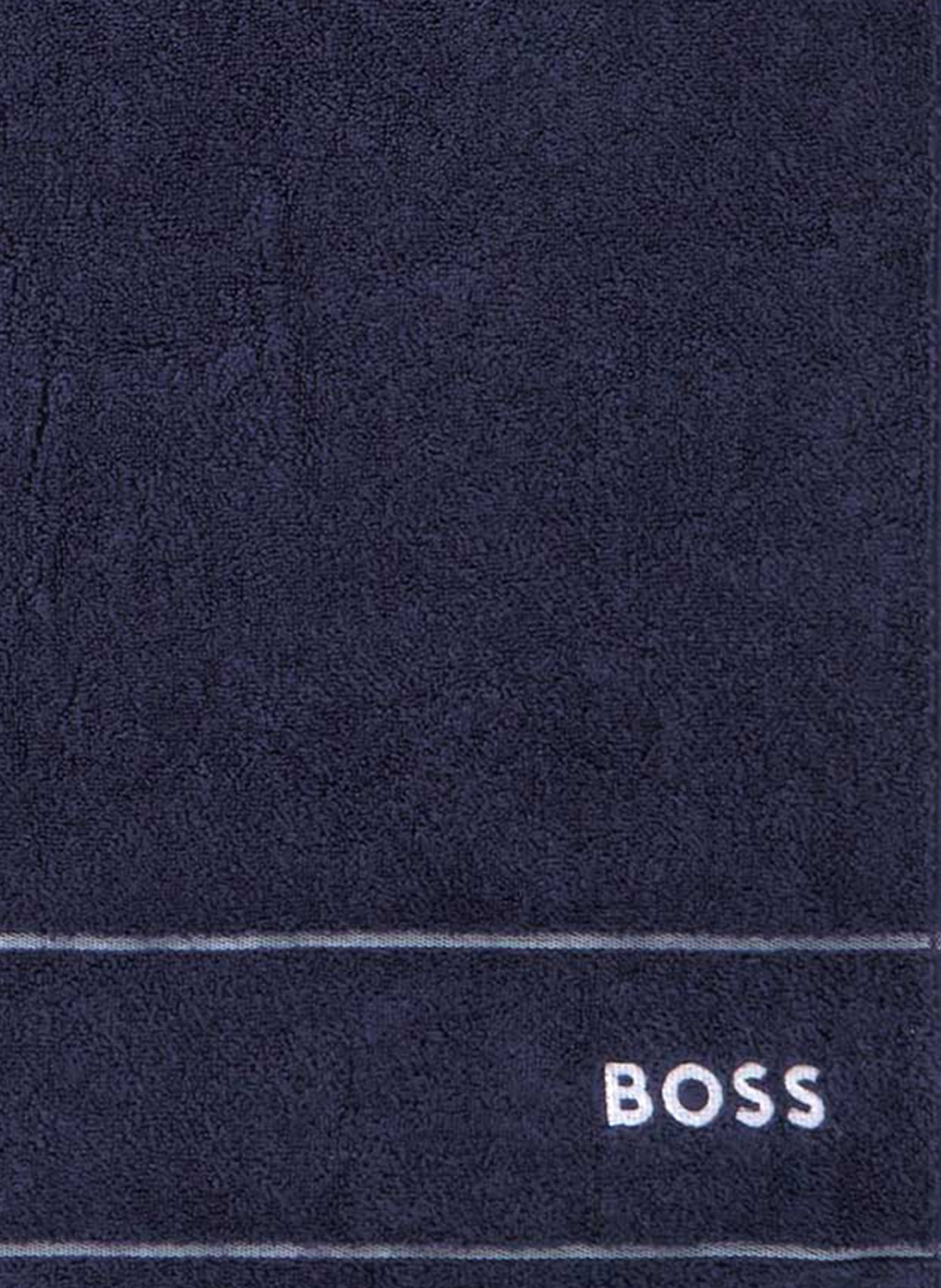 BOSS Badetuch PLAIN, Farbe: BLAU (Bild 2)