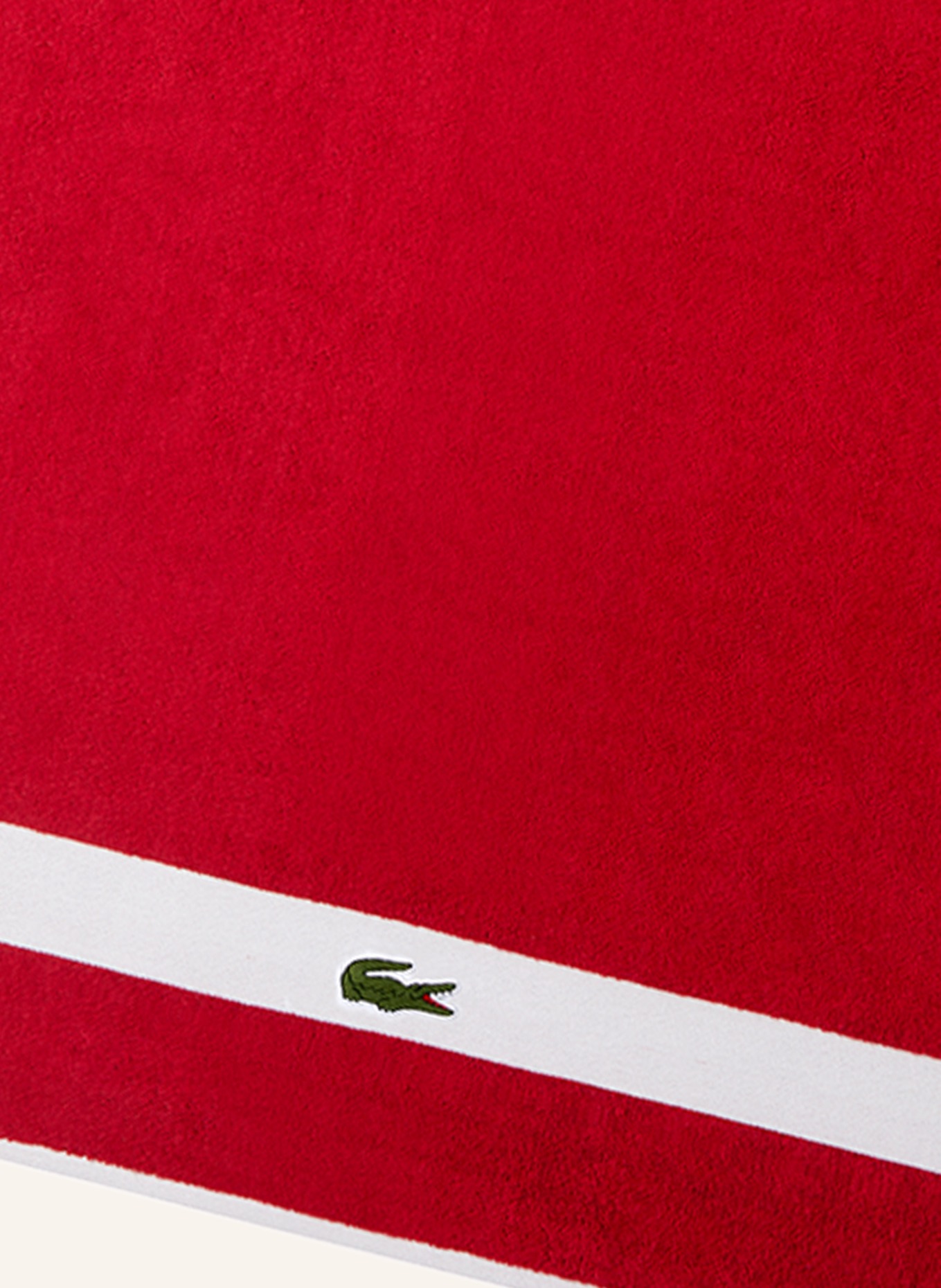 LACOSTE Duschtuch L CASUAL, Farbe: ROT (Bild 5)