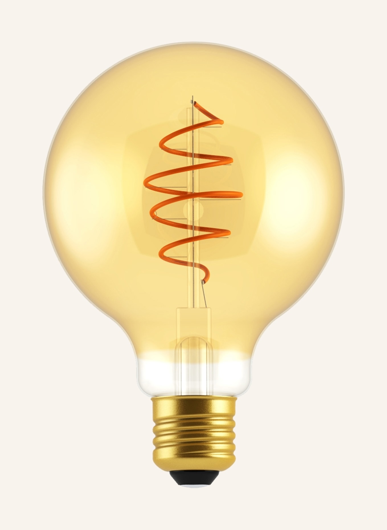 nordlux 2 er Set LED Filament Leuchtmittel, Farbe: GOLD (Bild 1)