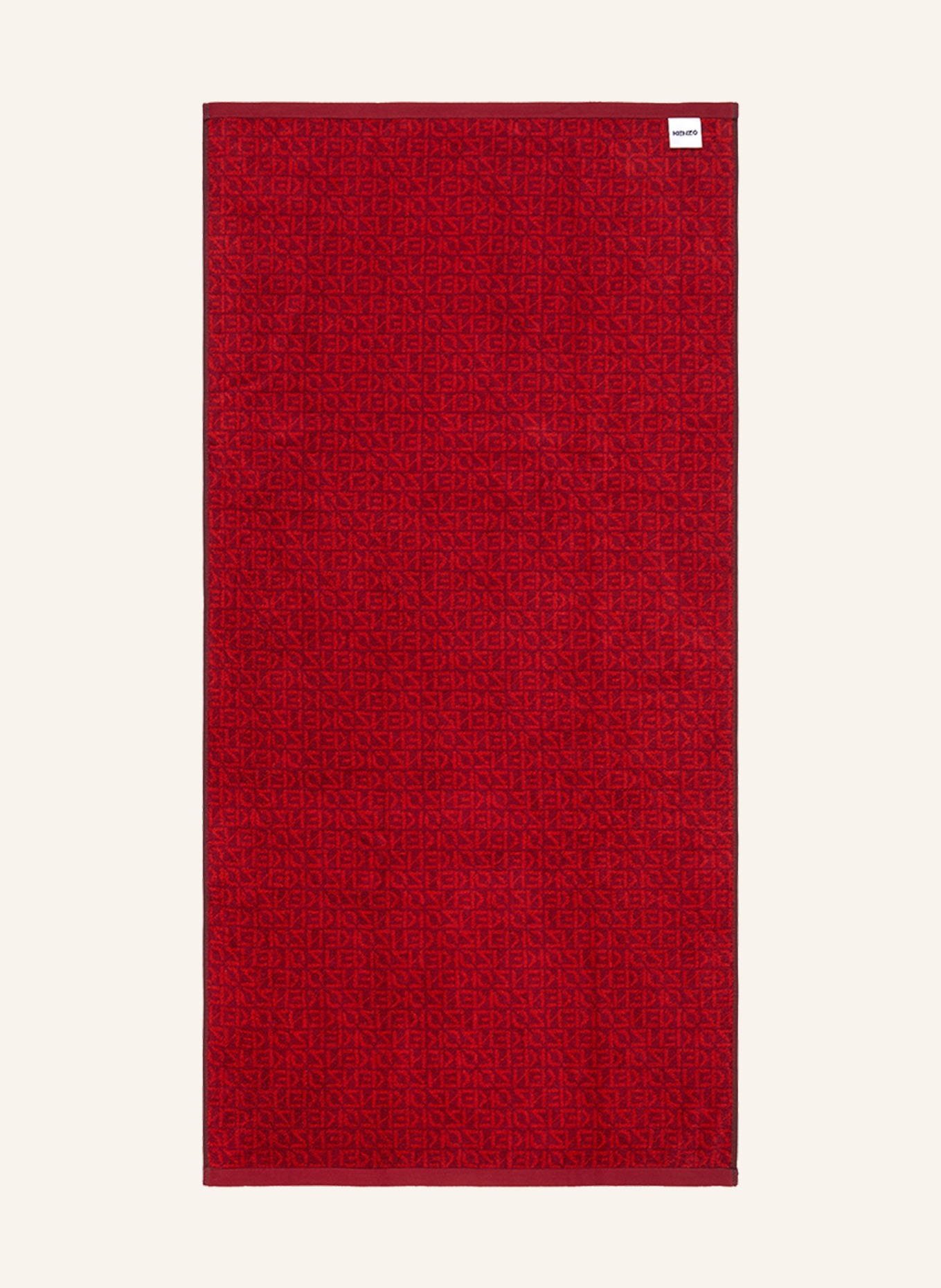 KENZO HOME Handtuch KSTAMP, Farbe: ROT (Bild 2)