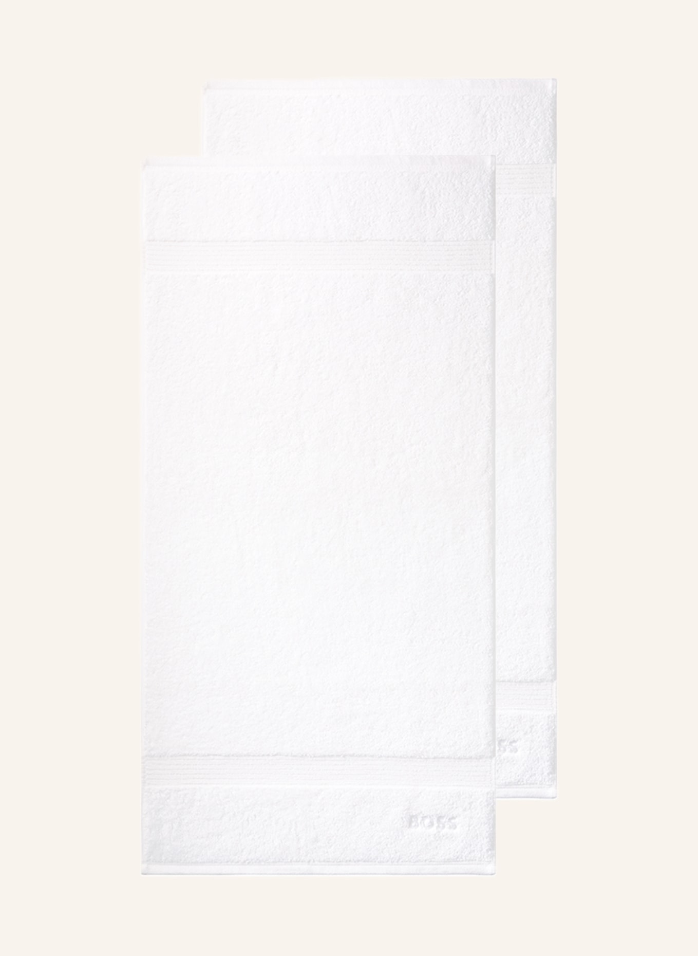 BOSS Handtuch LOFT (2TLG), Farbe: WEISS (Bild 1)