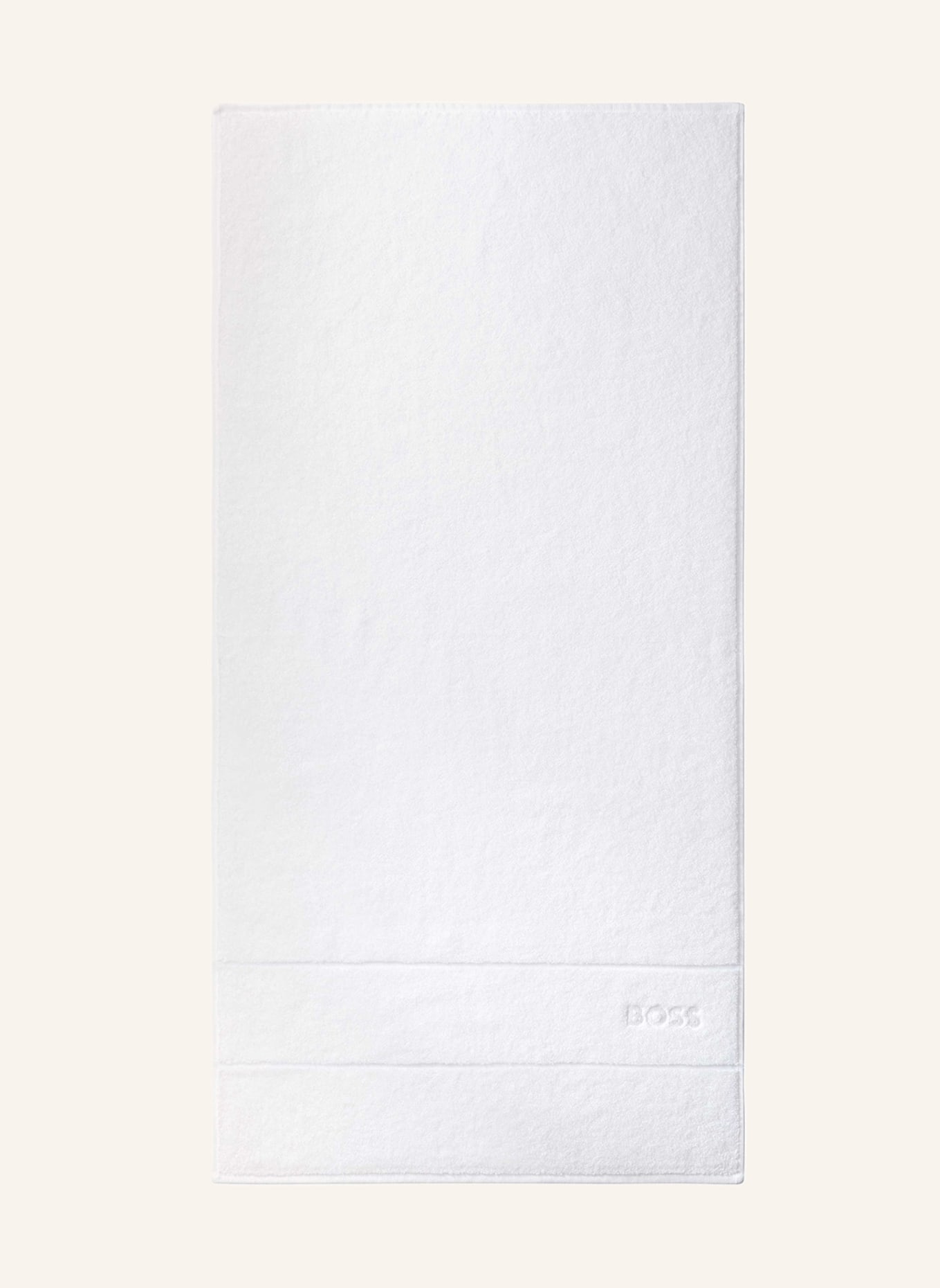 BOSS Handtuch Set PLAIN (2TLG), Farbe: WEISS (Bild 3)