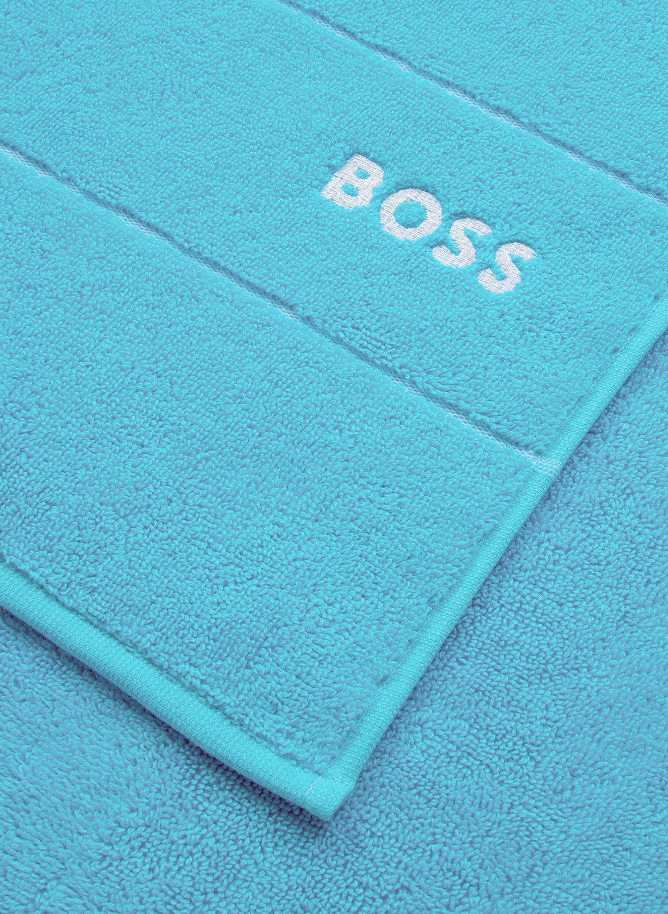 BOSS Gästehandtuch - Set PLAIN (2TLG), Farbe: TÜRKIS (Bild 6)